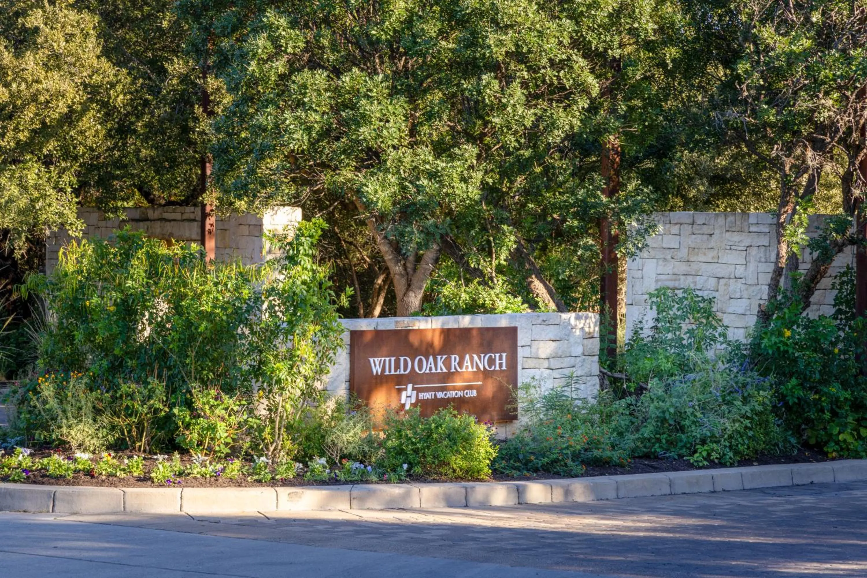 Property logo or sign in Hyatt Vacation Club at Wild Oak Ranch