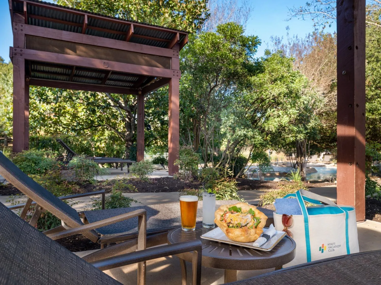 sunbed in Hyatt Vacation Club at Wild Oak Ranch