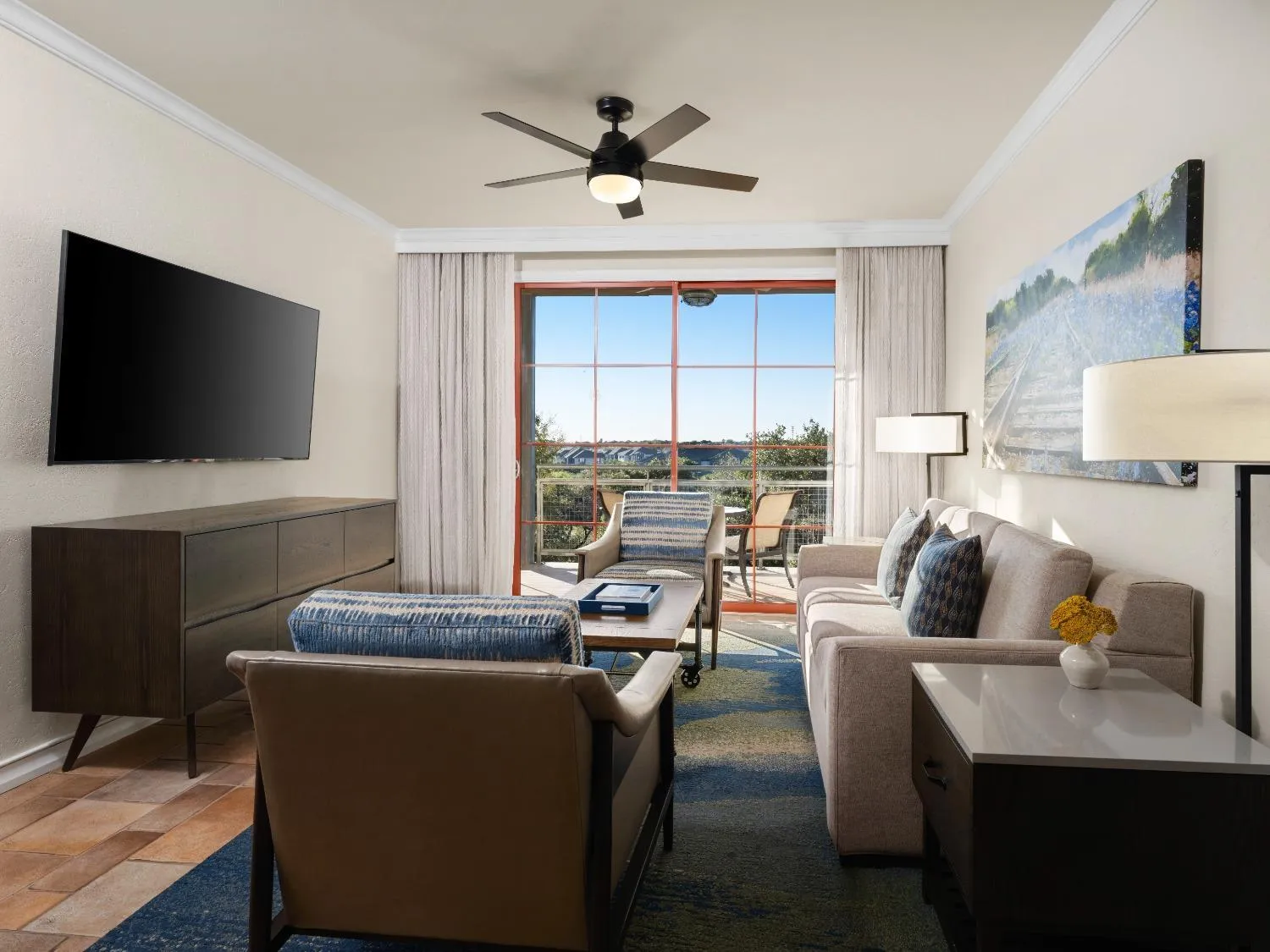 Living room in Hyatt Vacation Club at Wild Oak Ranch