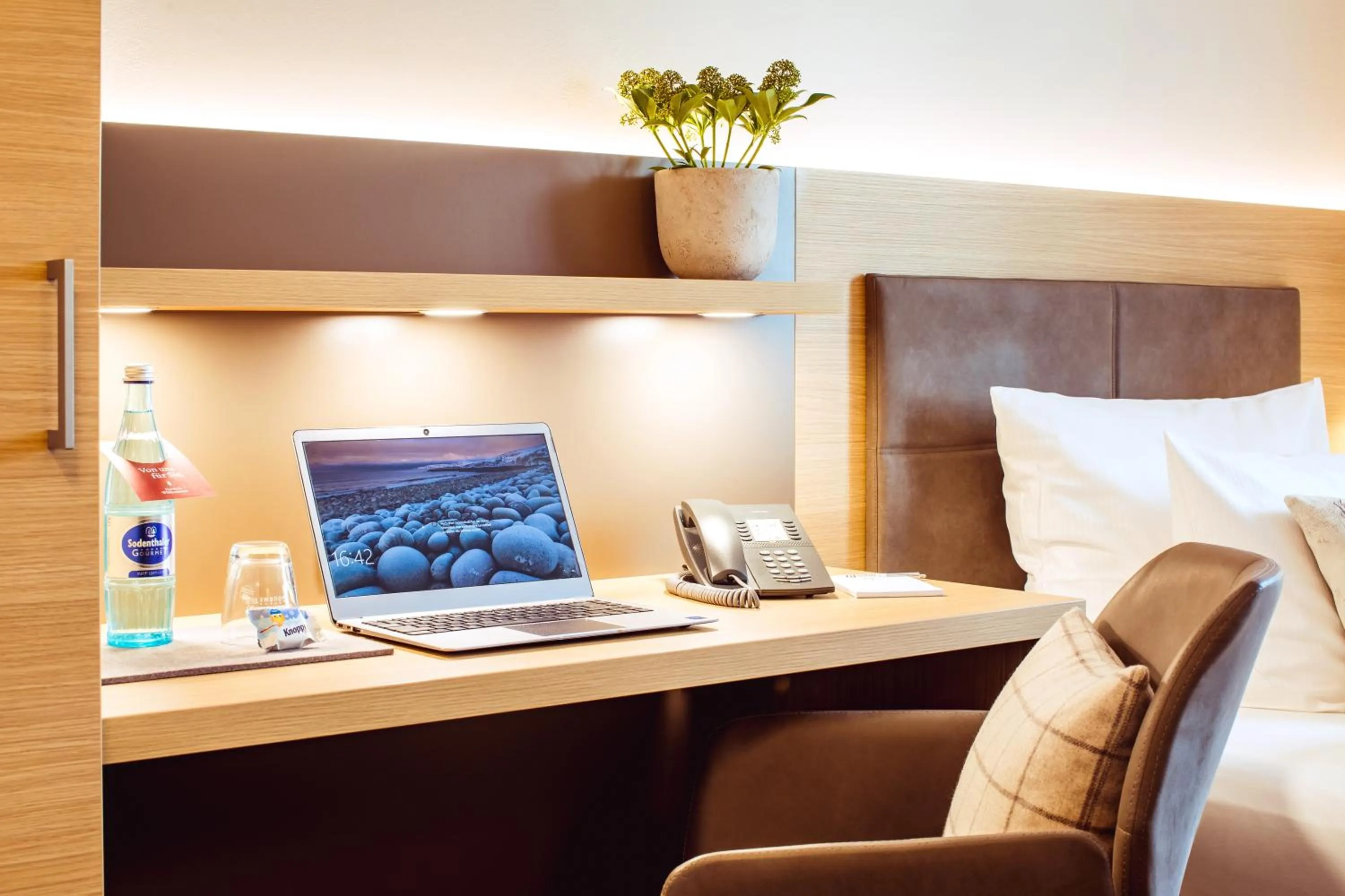 Decorative detail, Bed in Landgasthof Hotel Gentner