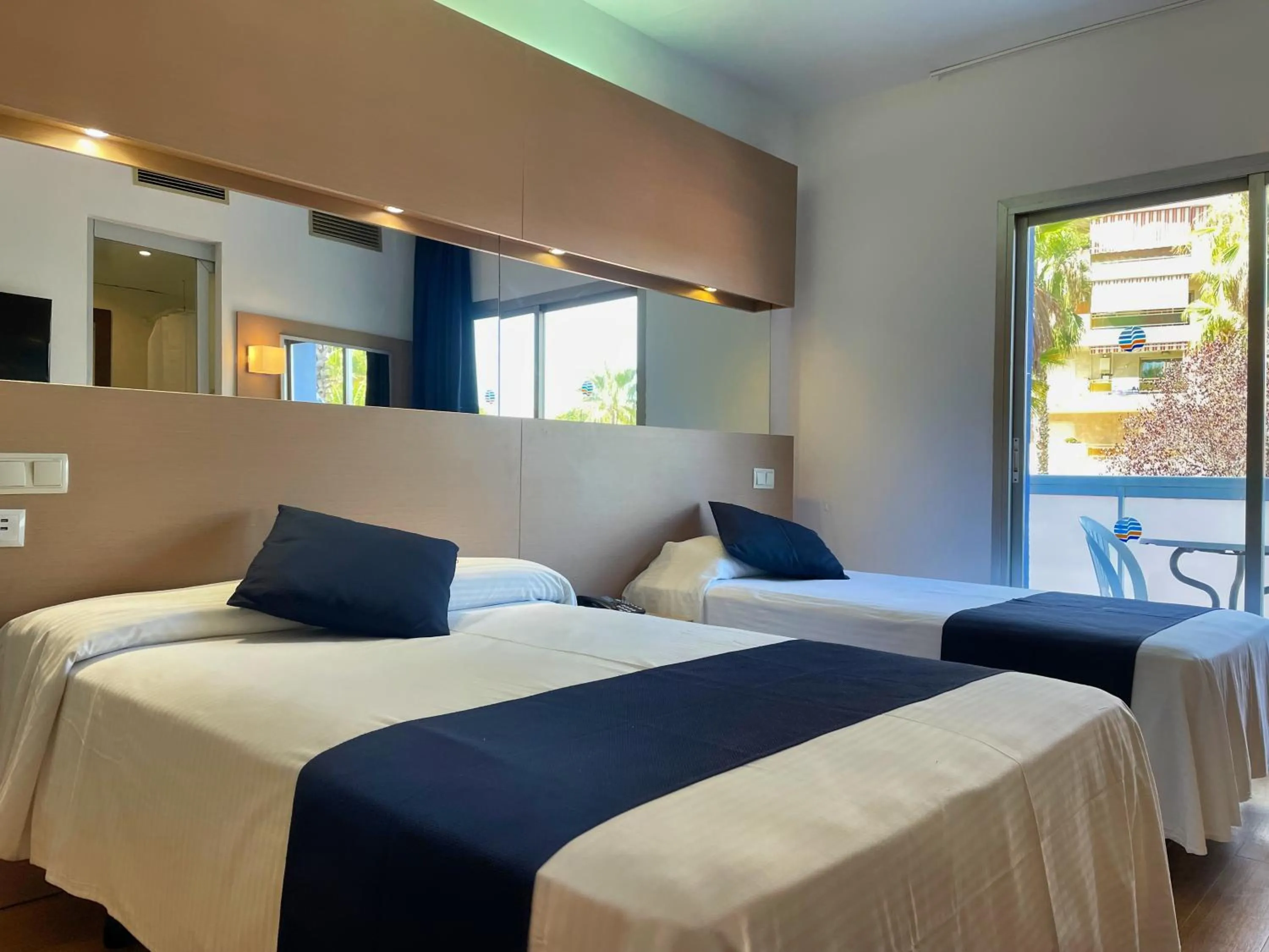 Bed in Hotel Villamarina Club