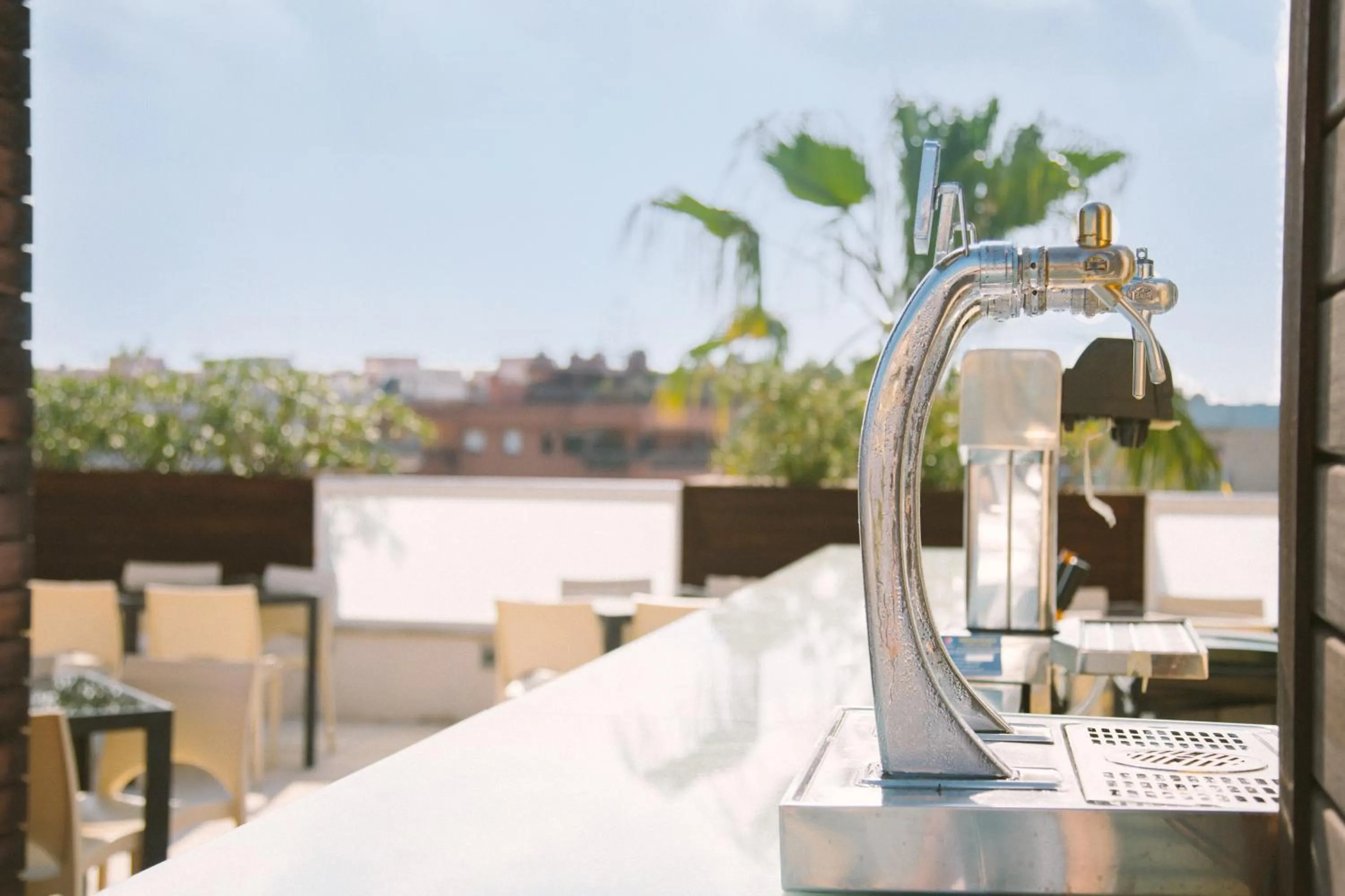 Solarium in Hotel Villamarina Club