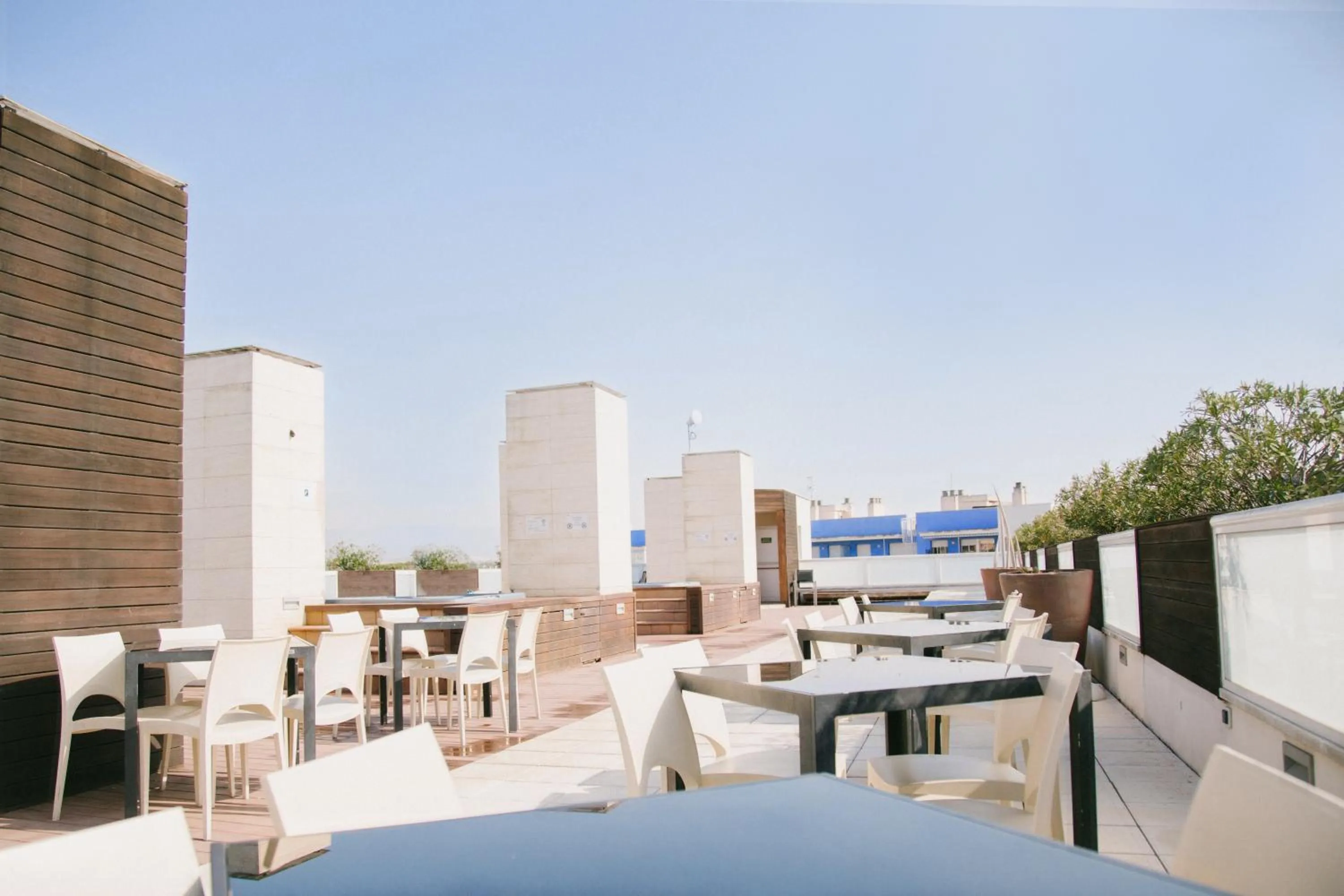 Solarium in Hotel Villamarina Club