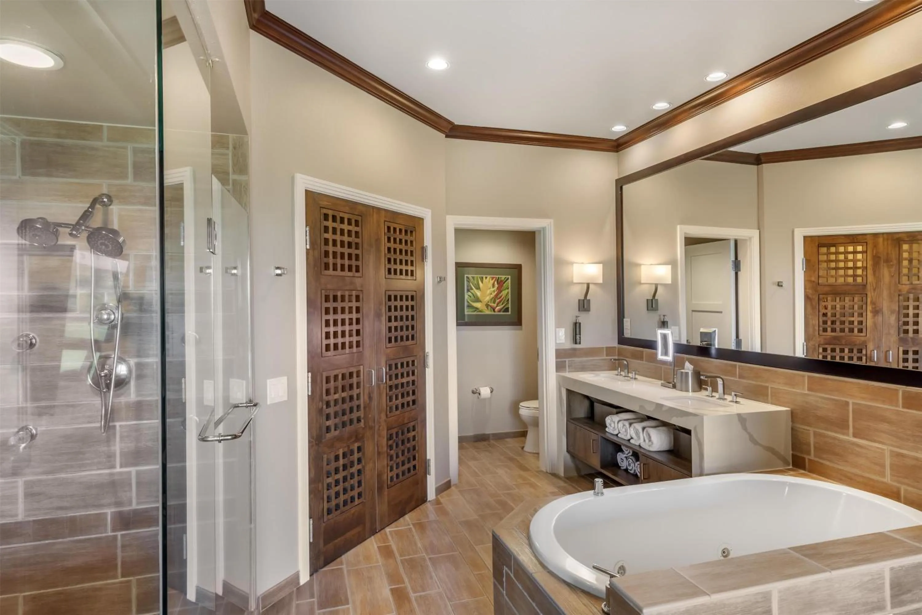 Bathroom in Hilton Grand Vacations Club Kohala Suites Waikoloa