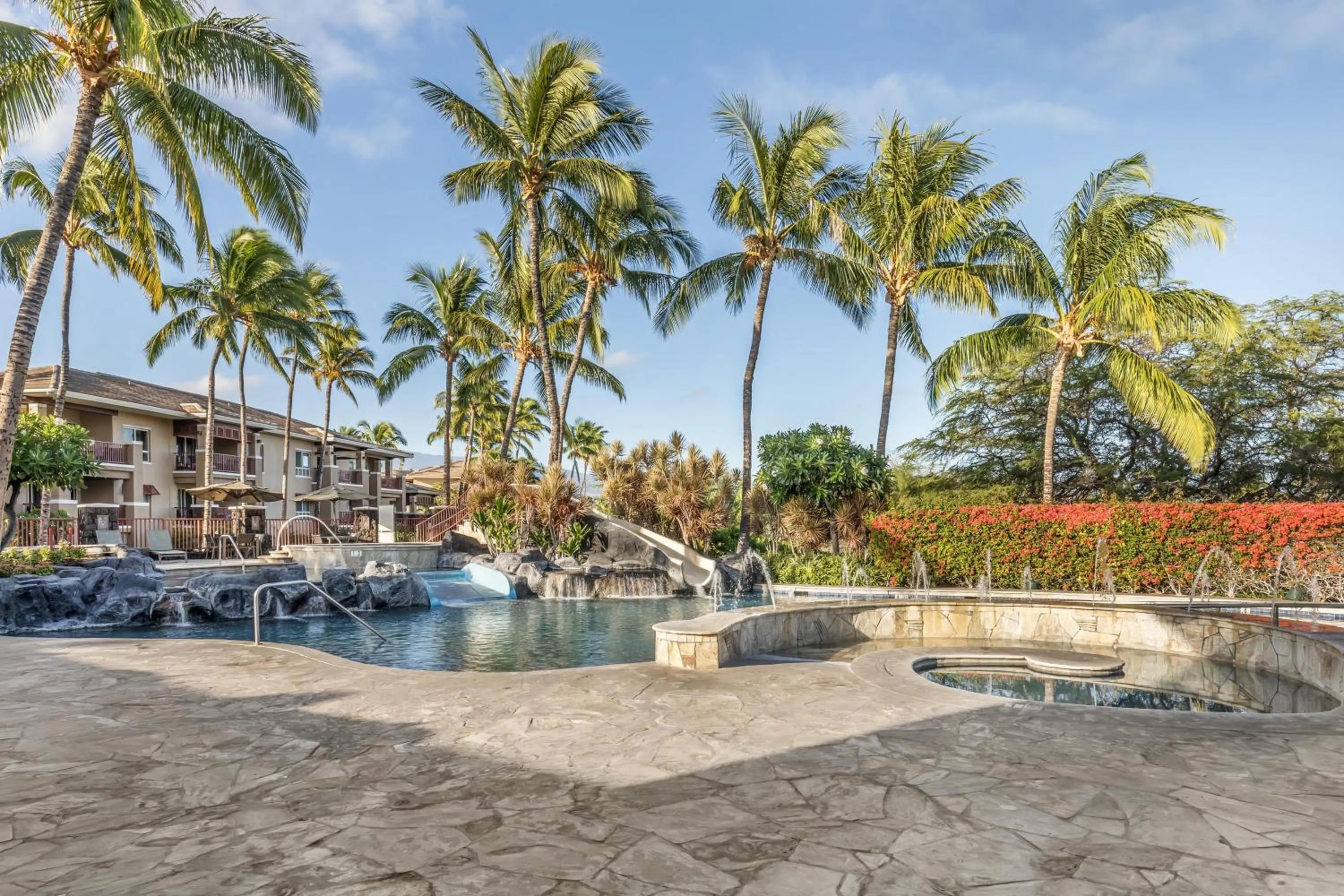 Pool view in Hilton Grand Vacations Club Kohala Suites Waikoloa