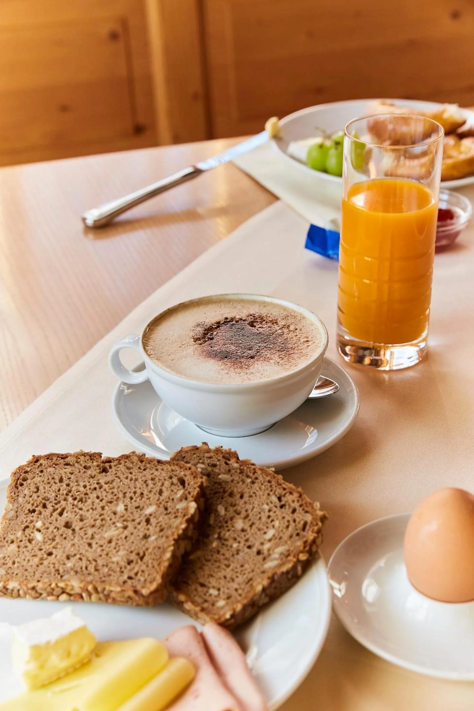 Breakfast in Hotel Restaurant Erber