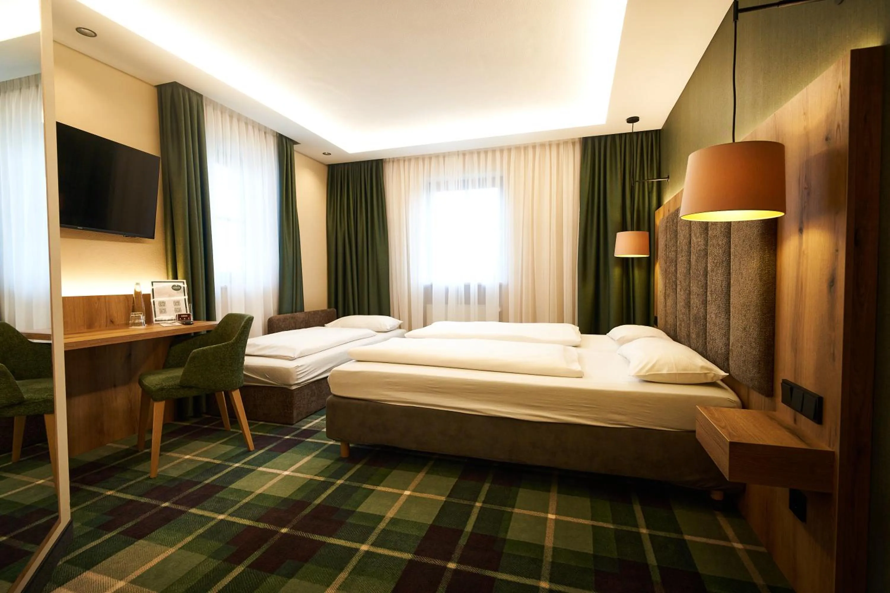 Photo of the whole room, Bed in Hotel Restaurant Erber