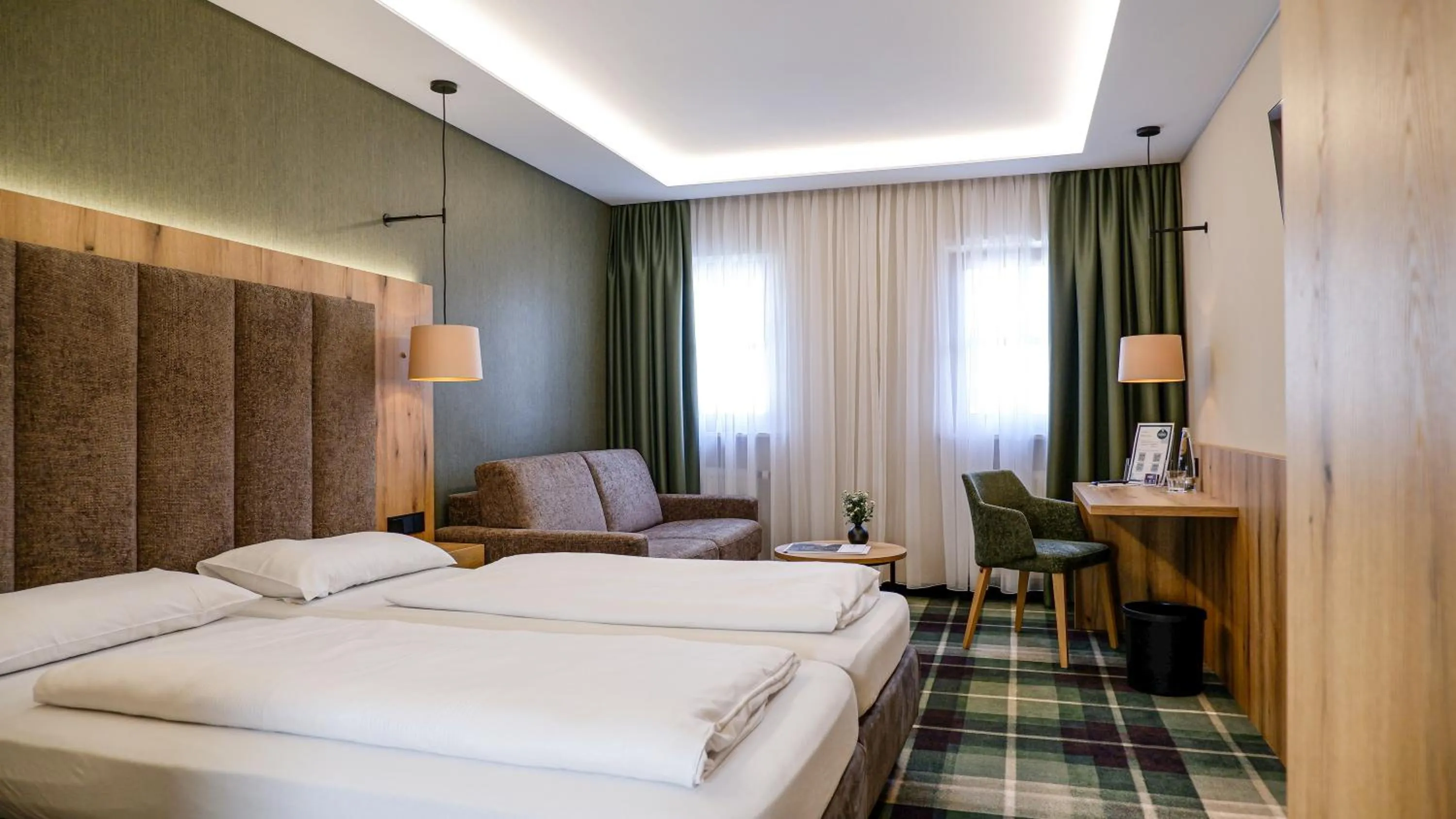 Photo of the whole room, Bed in Hotel Restaurant Erber