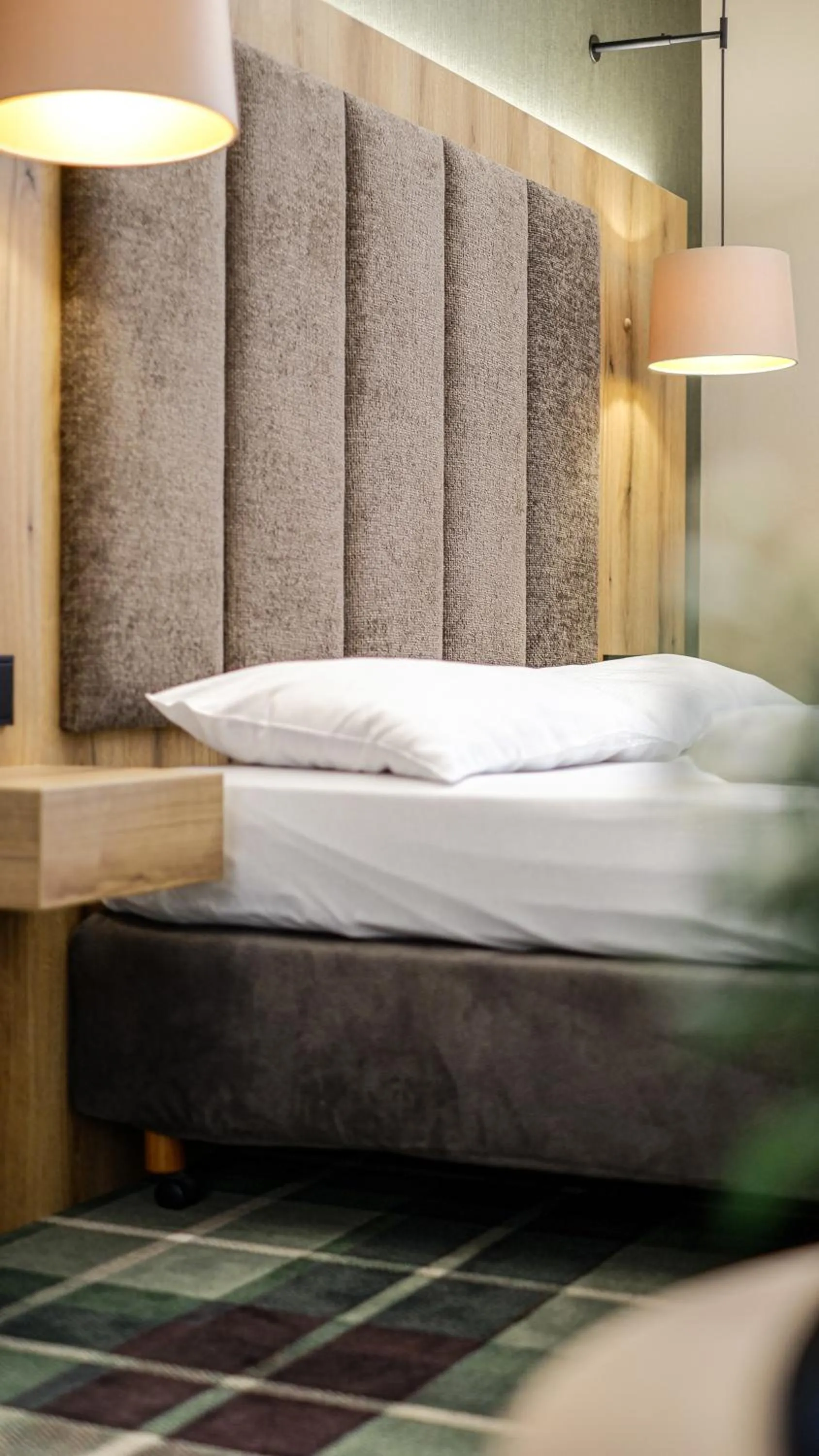 Bed in Hotel Restaurant Erber