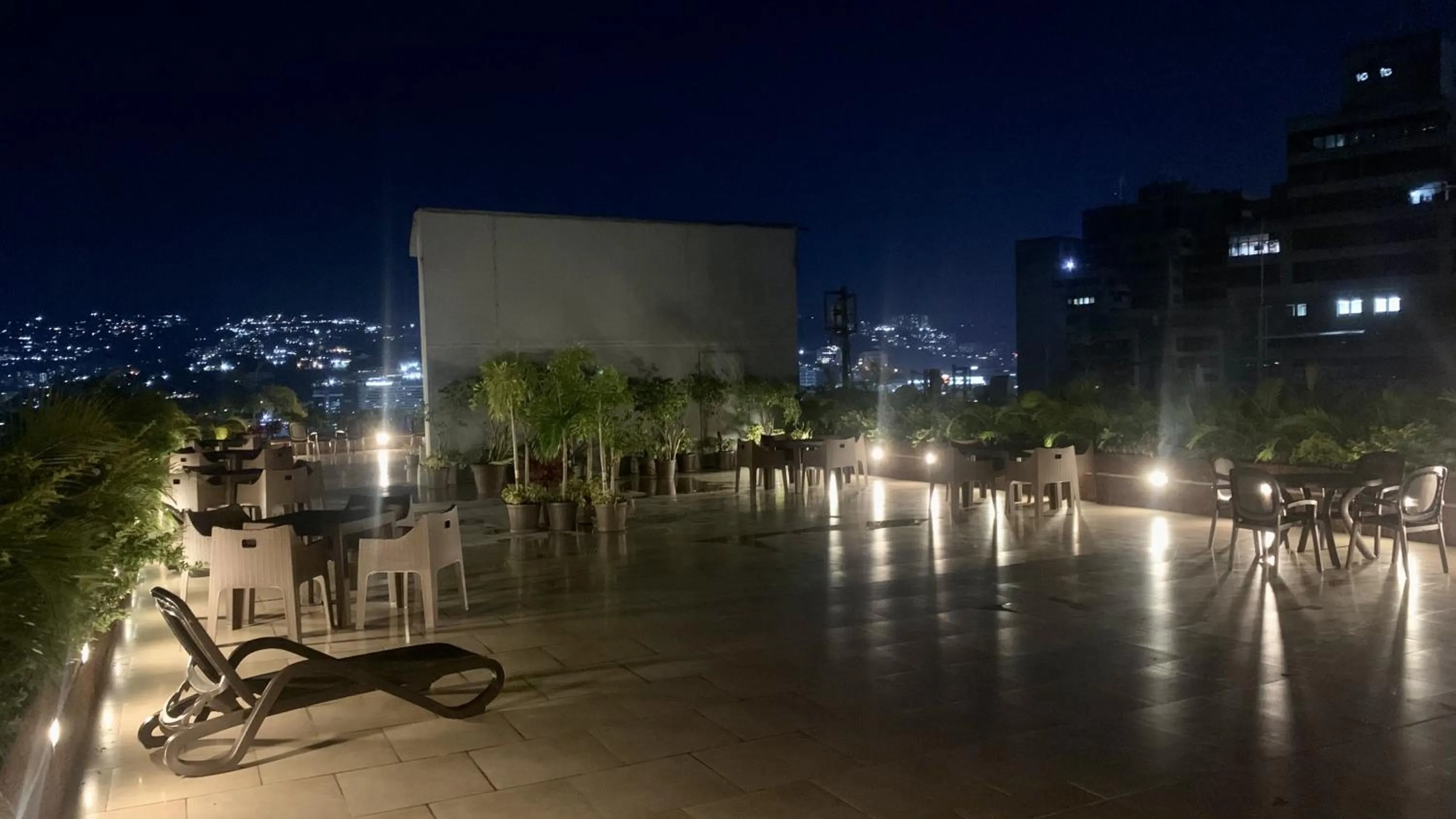 Off site in HOTEL CHACAO SUITES