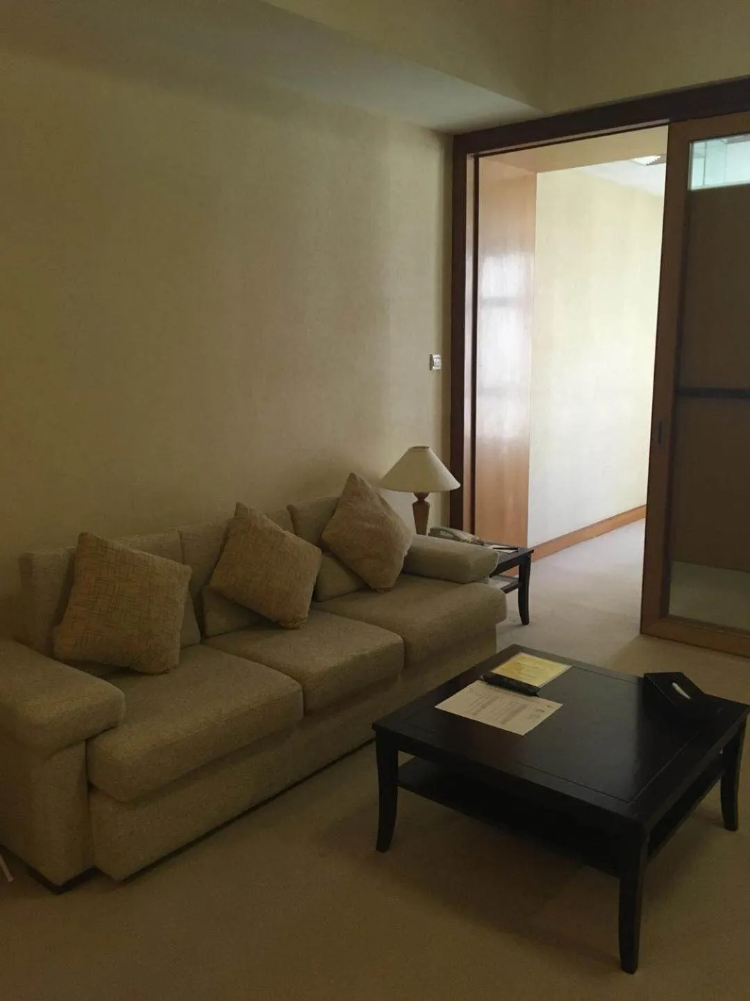 Living room in Dalian Asia Pacific Service Apartment (Former Somerset Harbour Court Dalian)