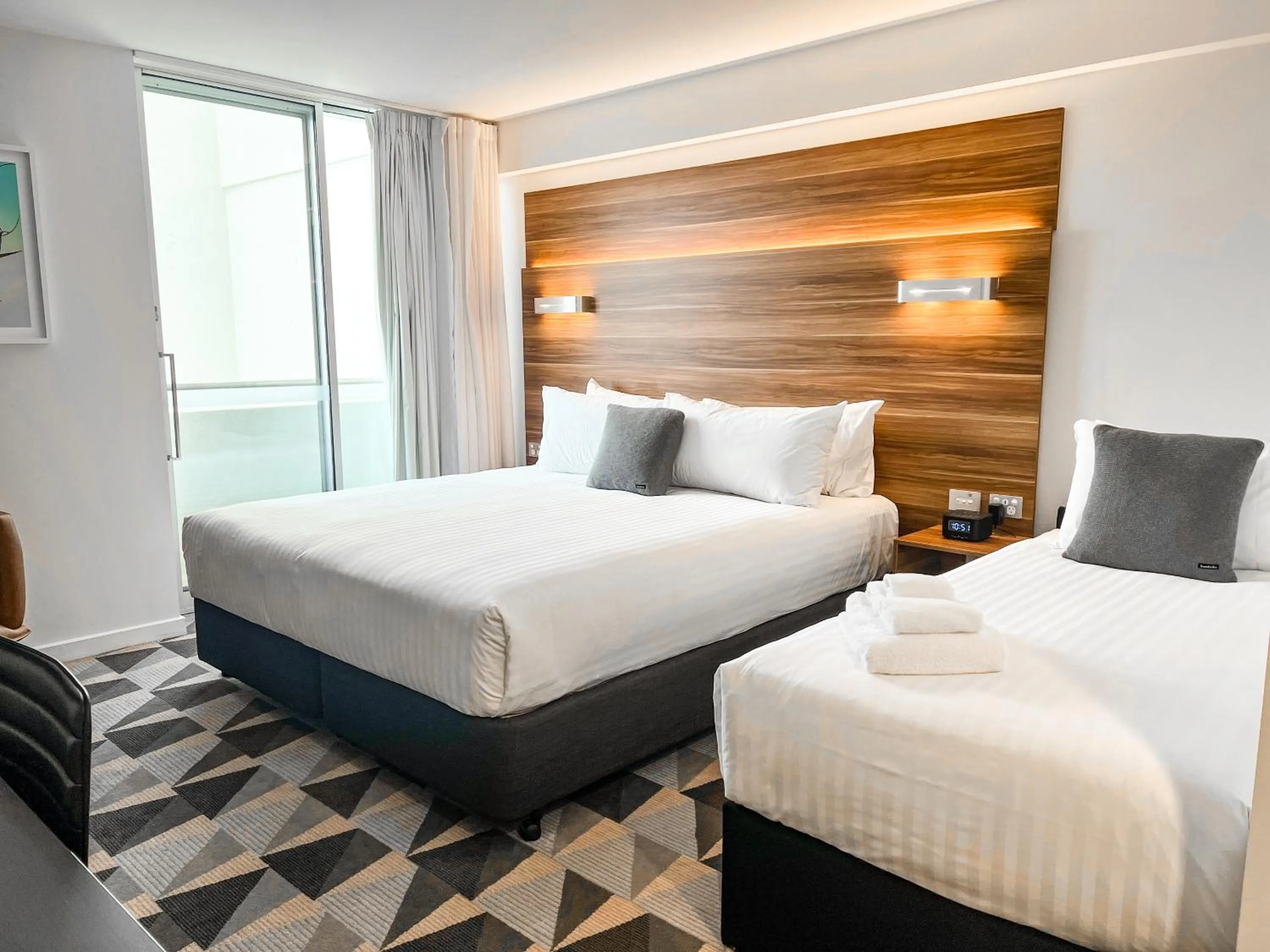 Photo of the whole room, Bed in The Gem Hotel