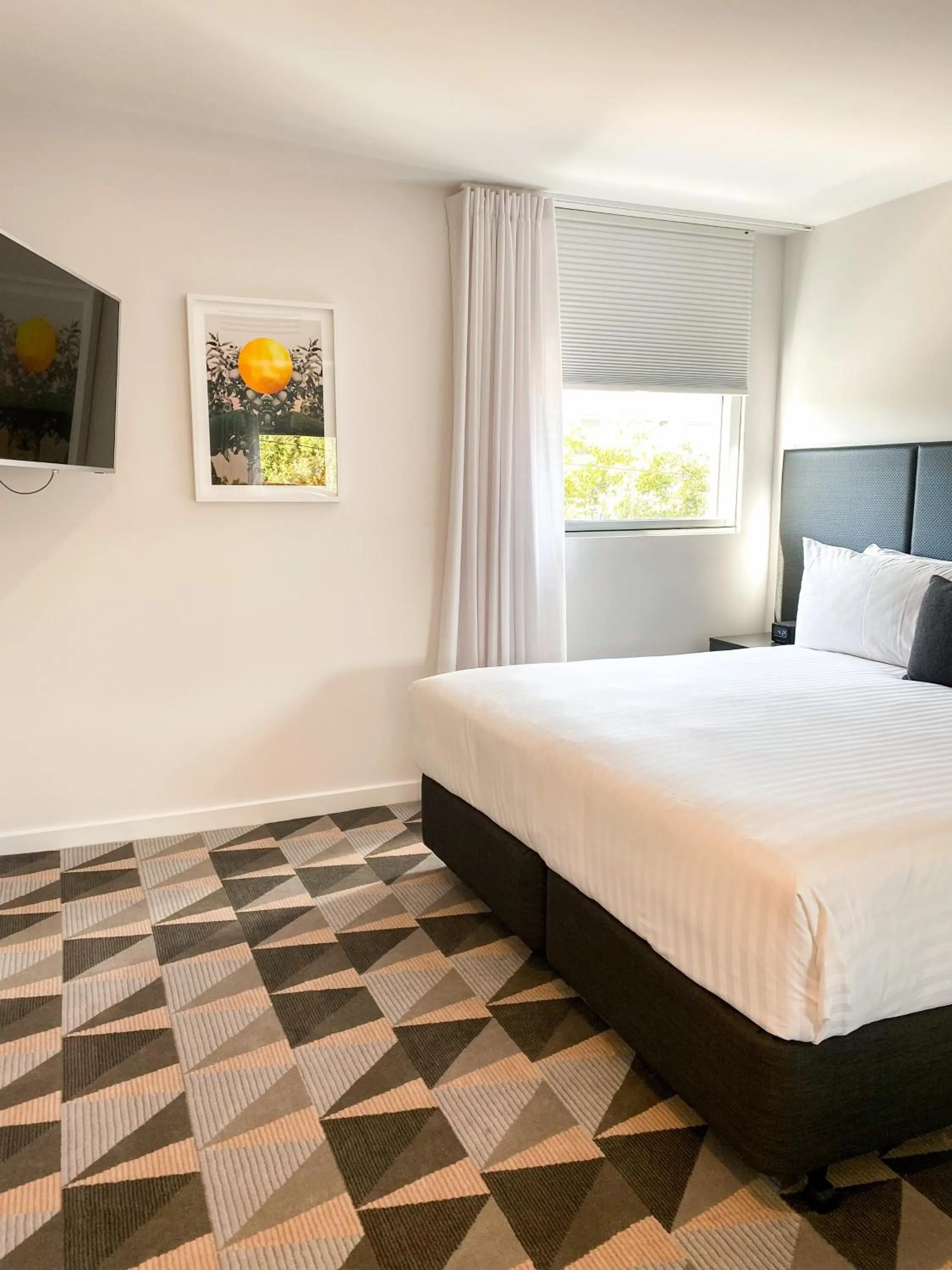 Bed in The Gem Hotel