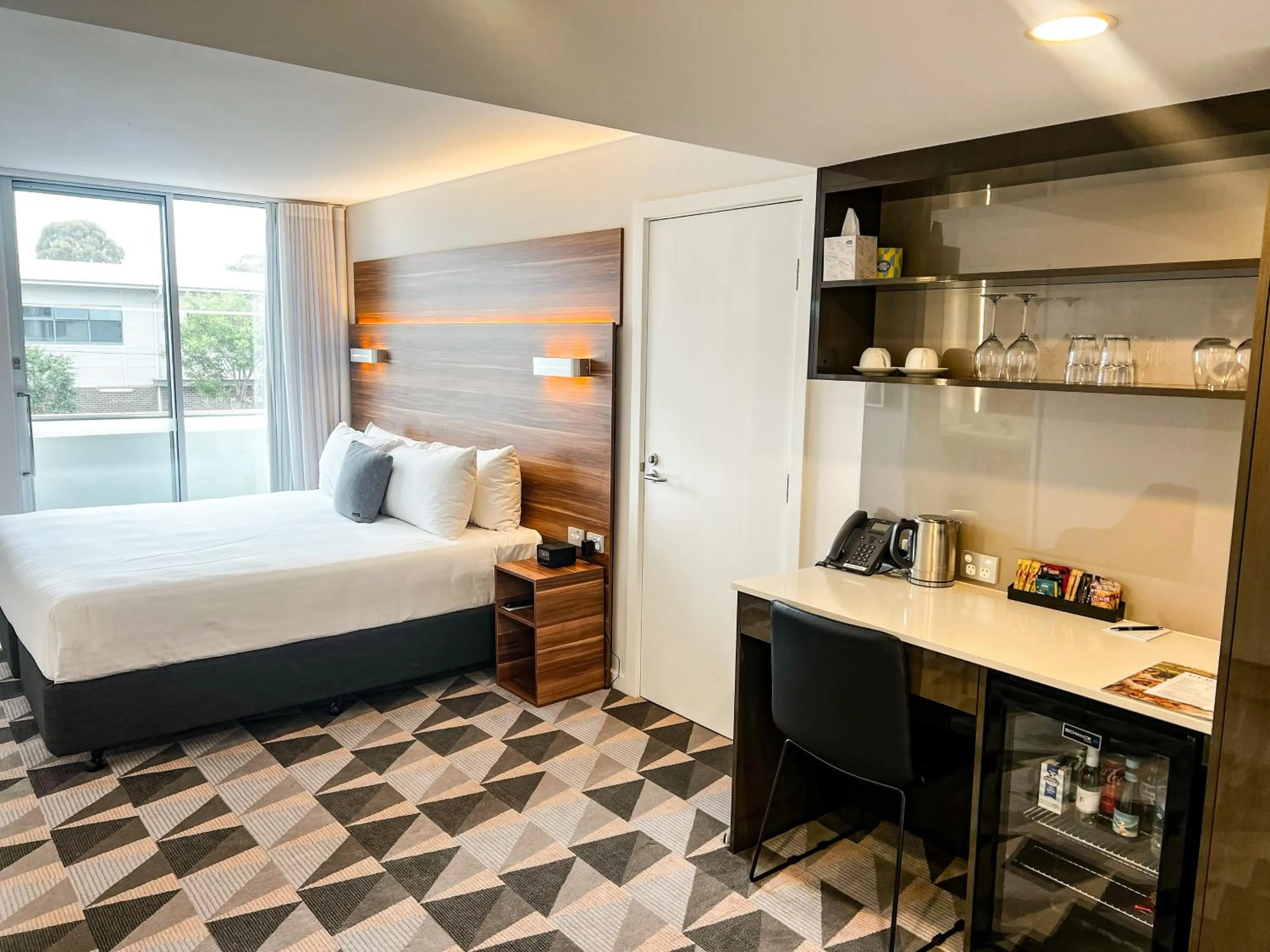 Bed in The Gem Hotel