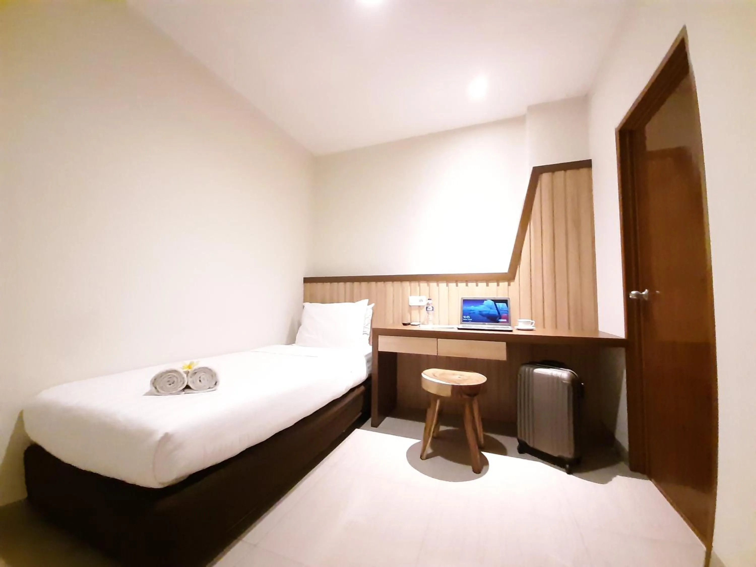 Bed in Hotel Pantes Kota Lama Semarang