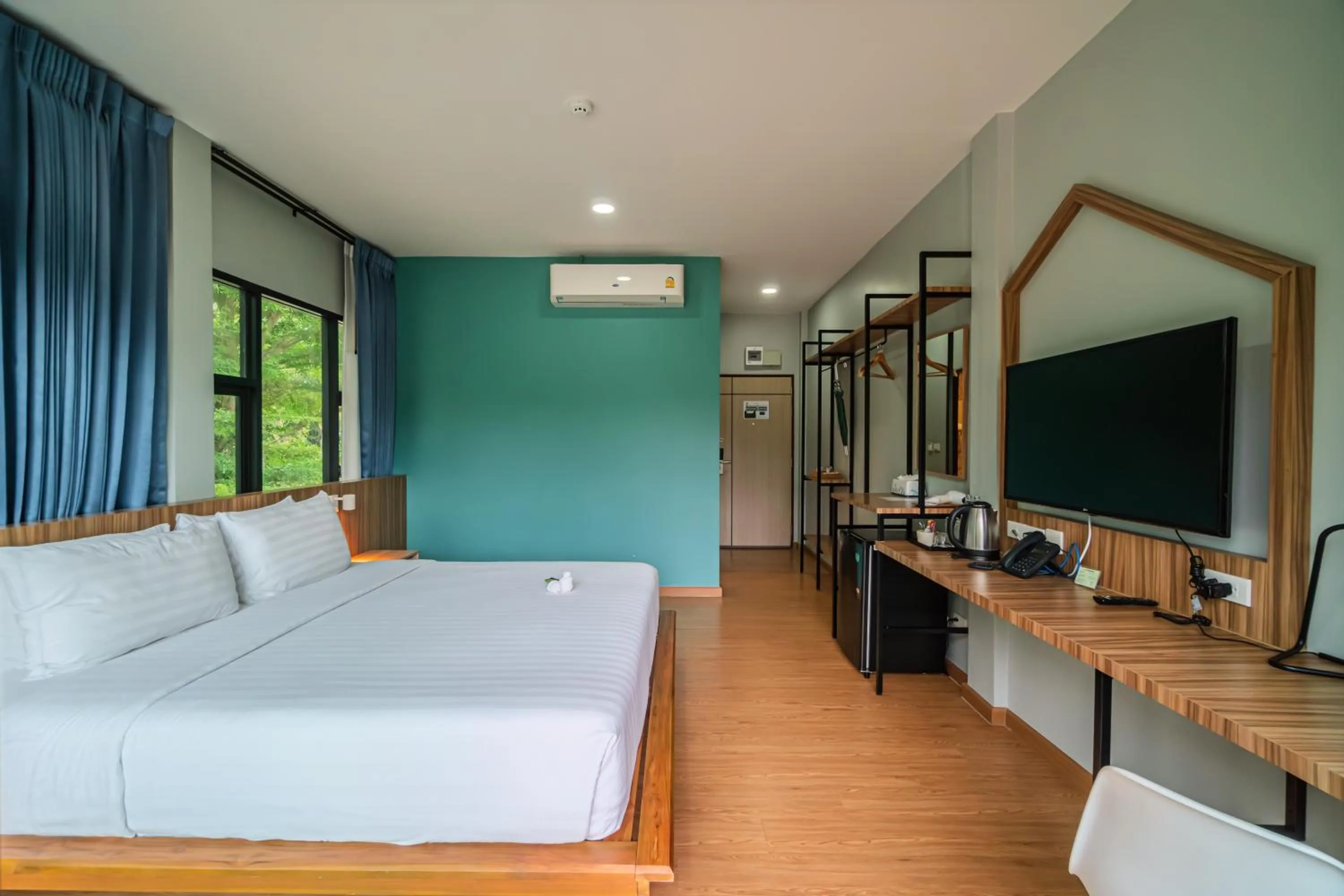 Bed in The Tree Riverside Resort Kaeng Krachan