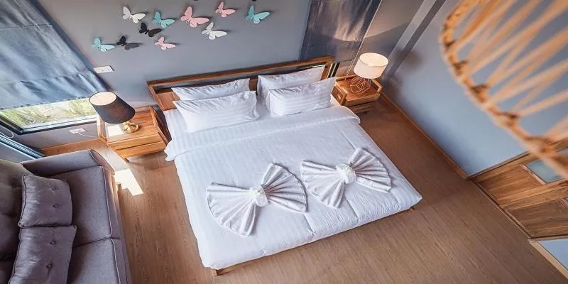 Bed in The Tree Riverside Resort Kaeng Krachan