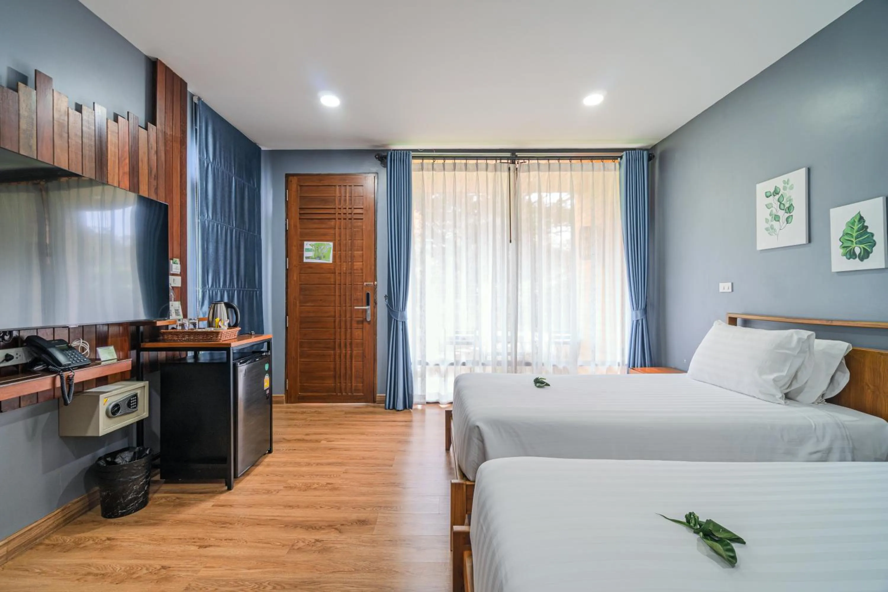 Bed in The Tree Riverside Resort Kaeng Krachan