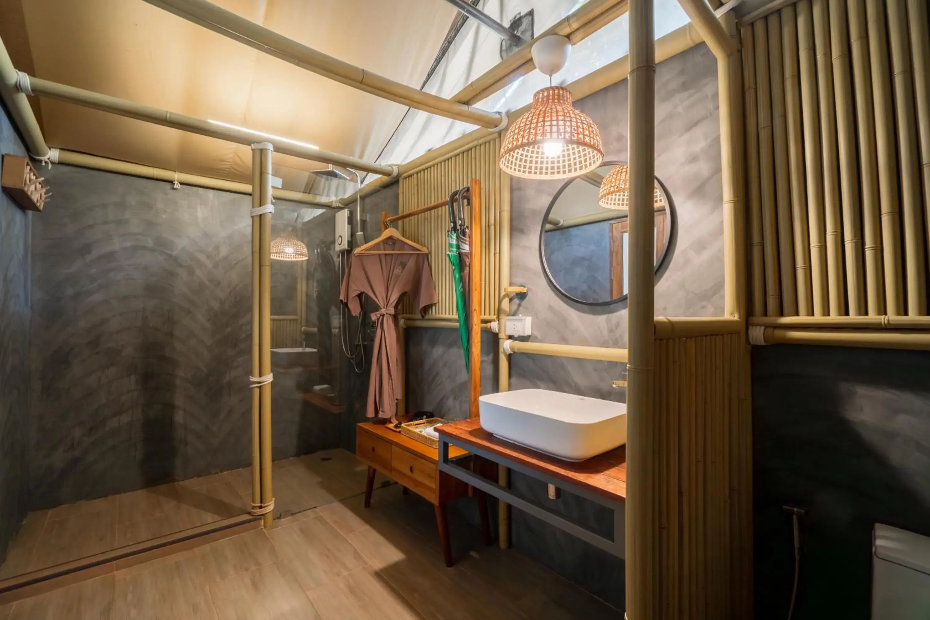 Standard Tent with River View in The Tree Riverside Resort Kaeng Krachan Standard Tent with River View in The Tree Riverside Resort Kaeng Krachan