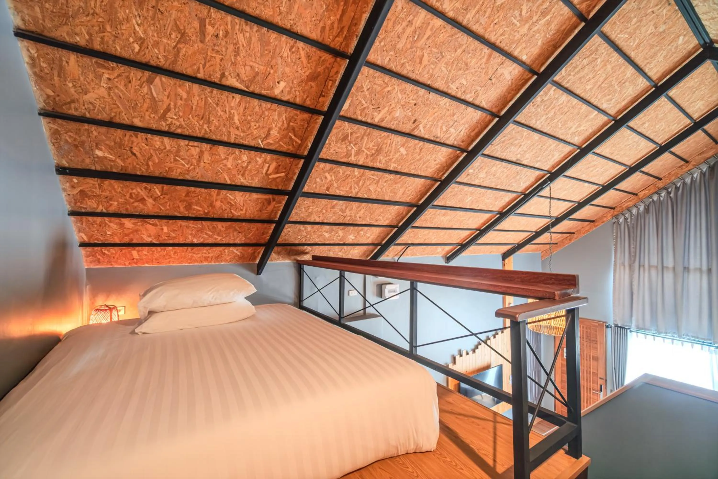 Bed in The Tree Riverside Resort Kaeng Krachan