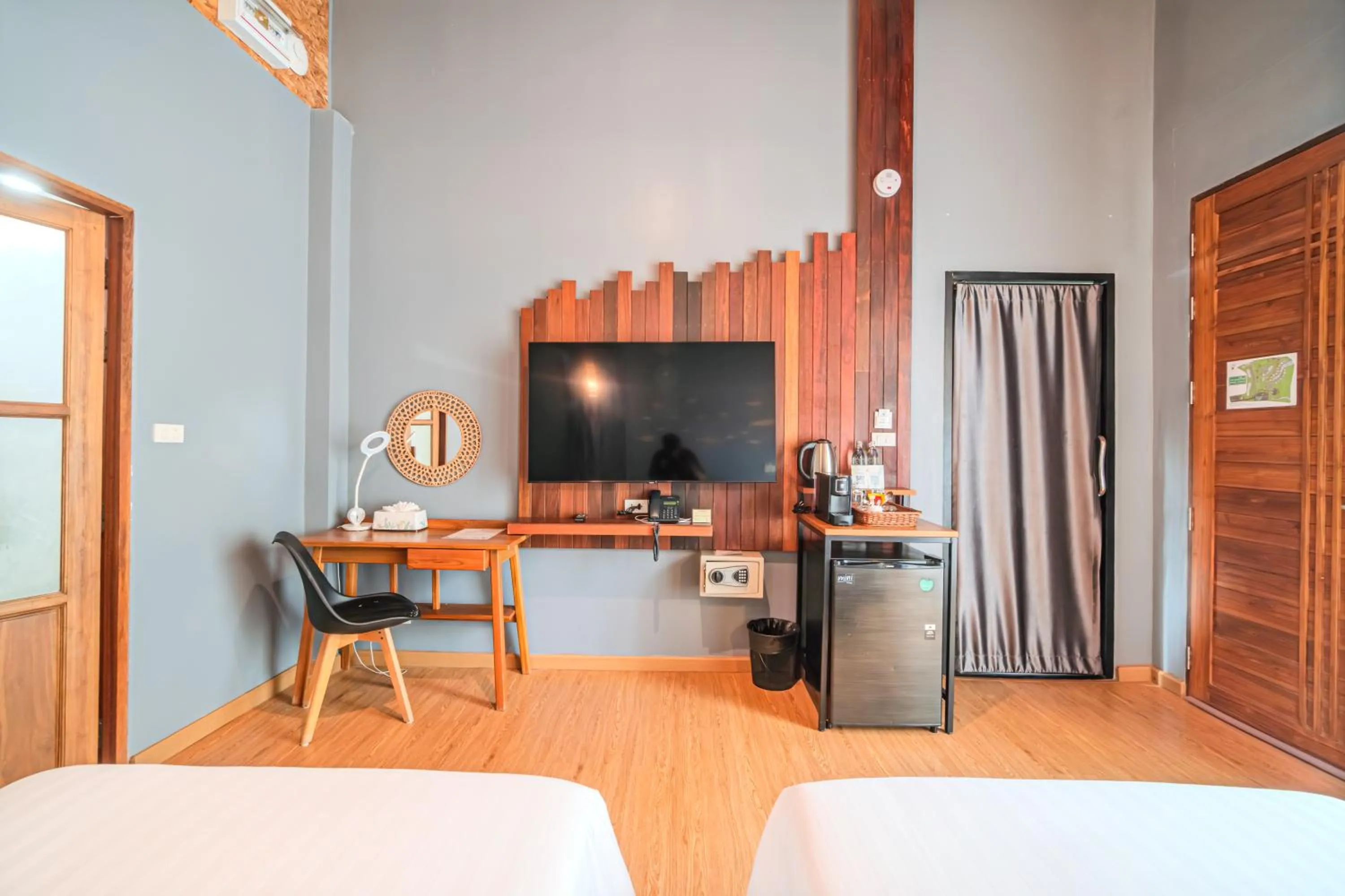 Bed in The Tree Riverside Resort Kaeng Krachan