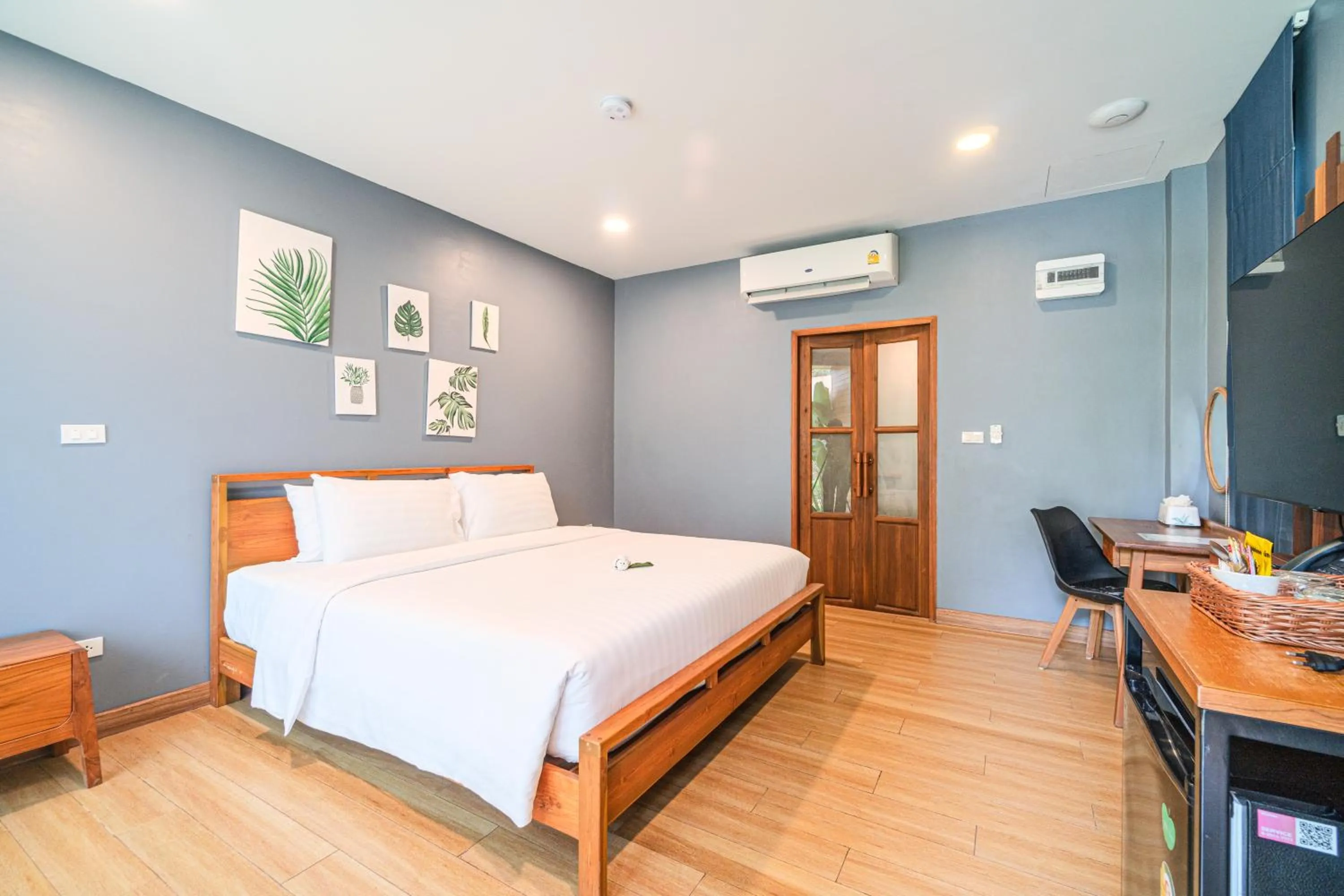 Bed in The Tree Riverside Resort Kaeng Krachan