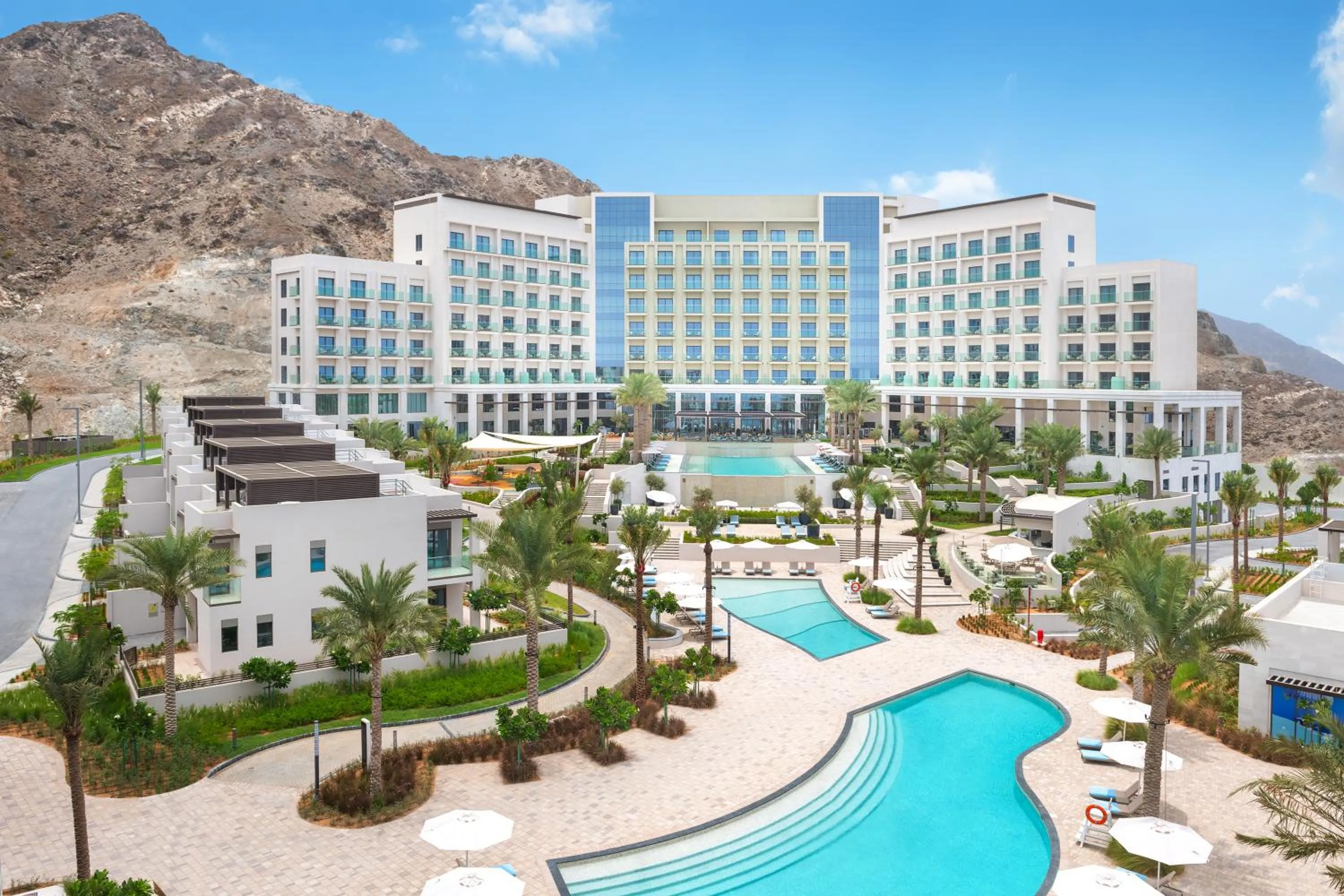 Pool view in Address Beach Resort Fujairah