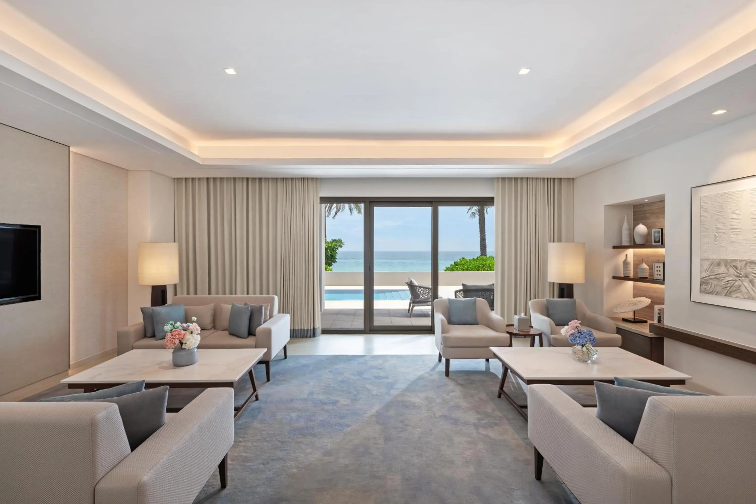 Living room in Address Beach Resort Fujairah