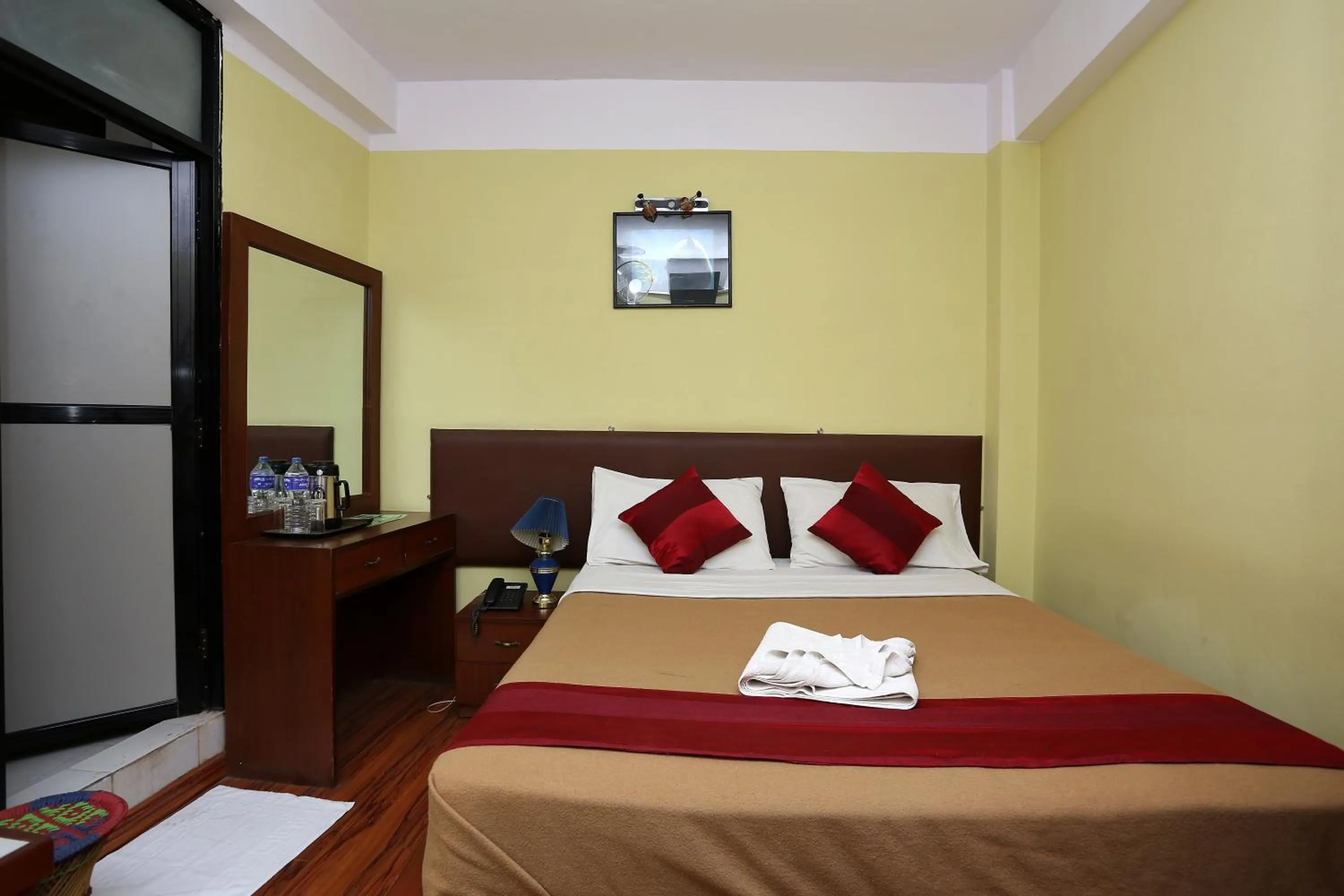 Bed in New Hotel Panda