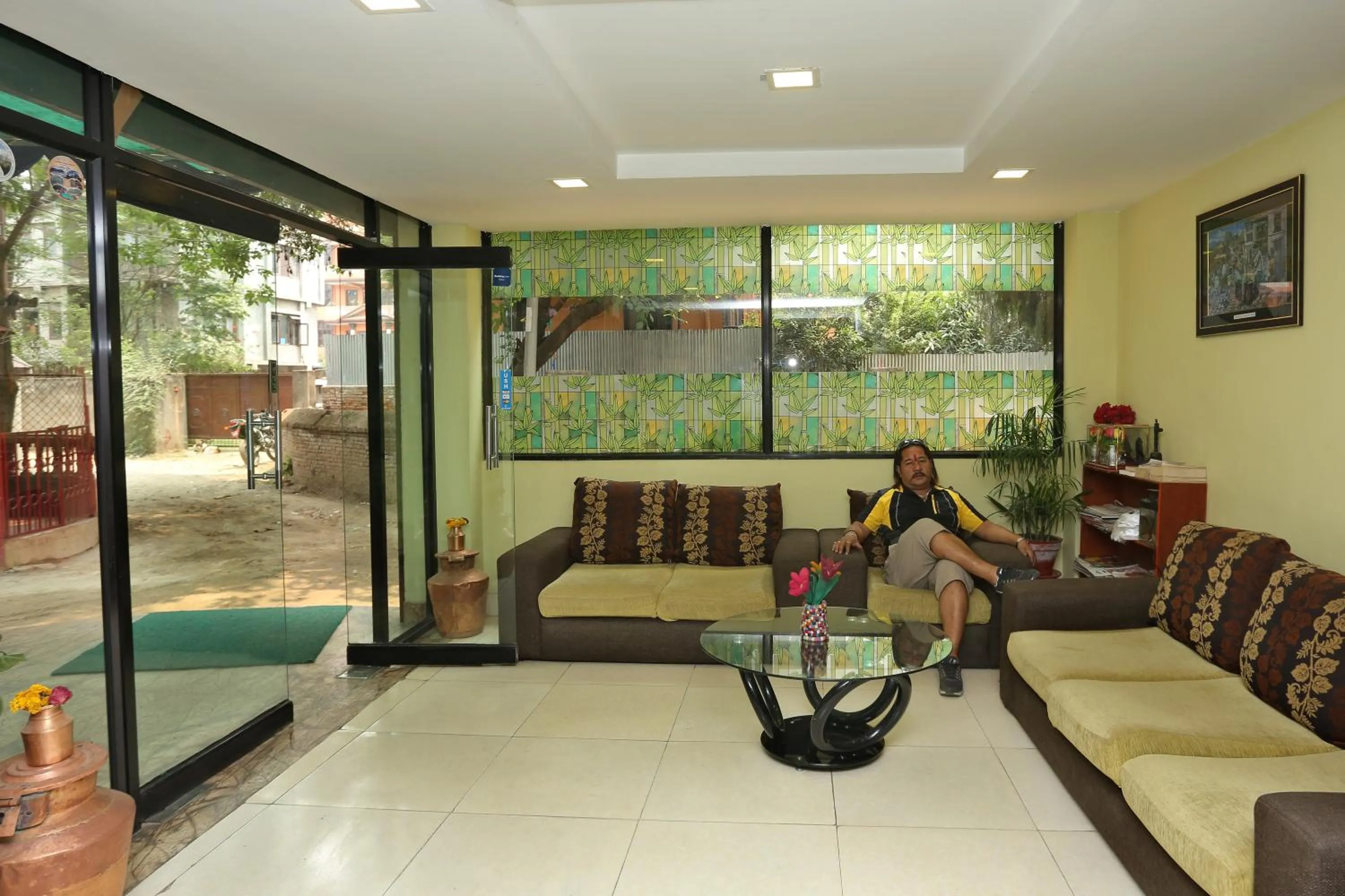 Lobby or reception in New Hotel Panda