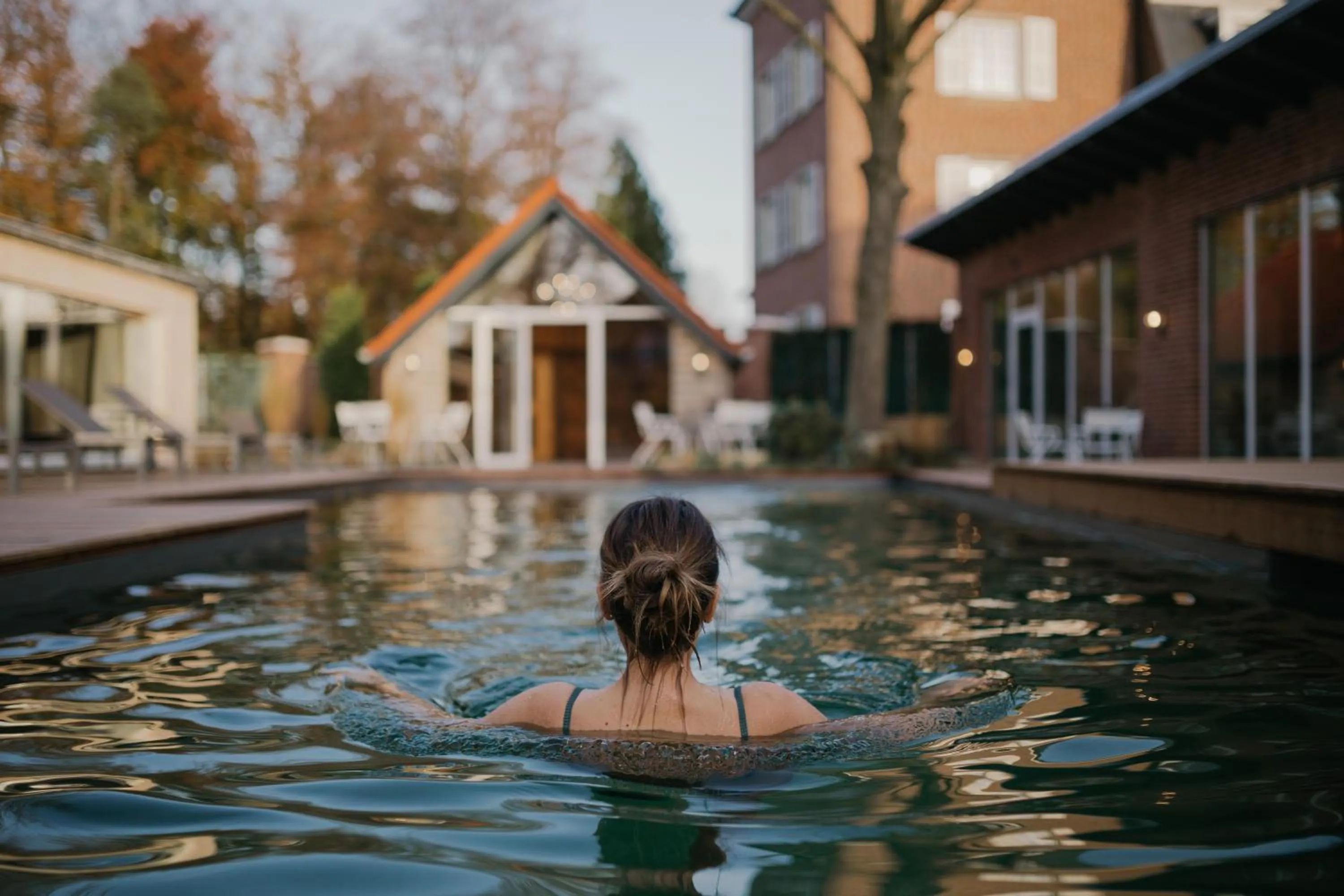 Pool view in Hotel-Residence Klosterpforte