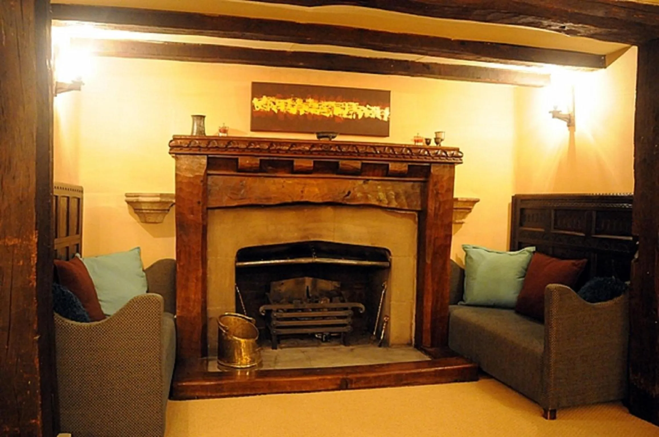 Decorative detail in The Frenchgate Hotel