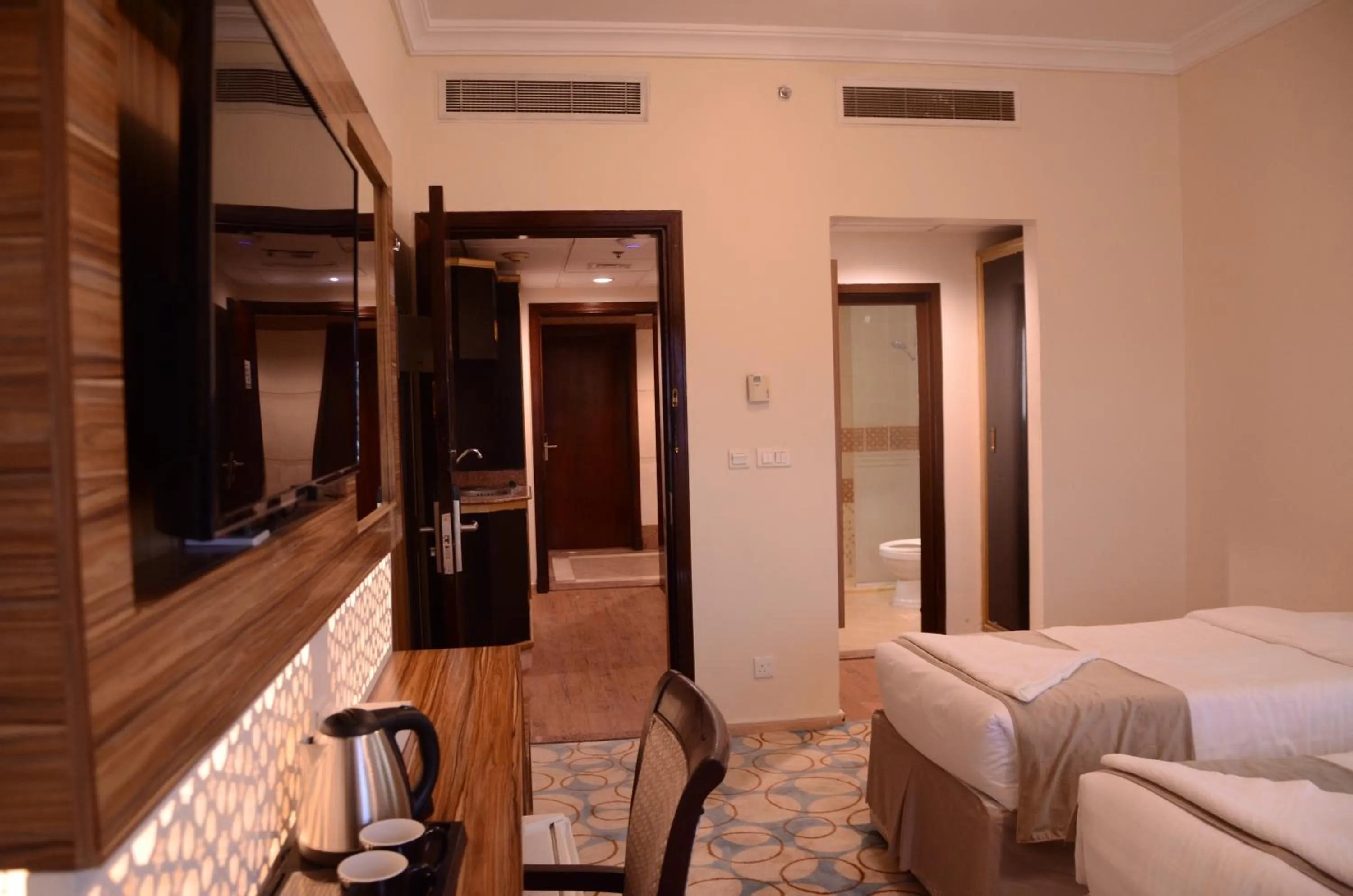 Photo of the whole room, Bed in Artal Al Alami Hotel