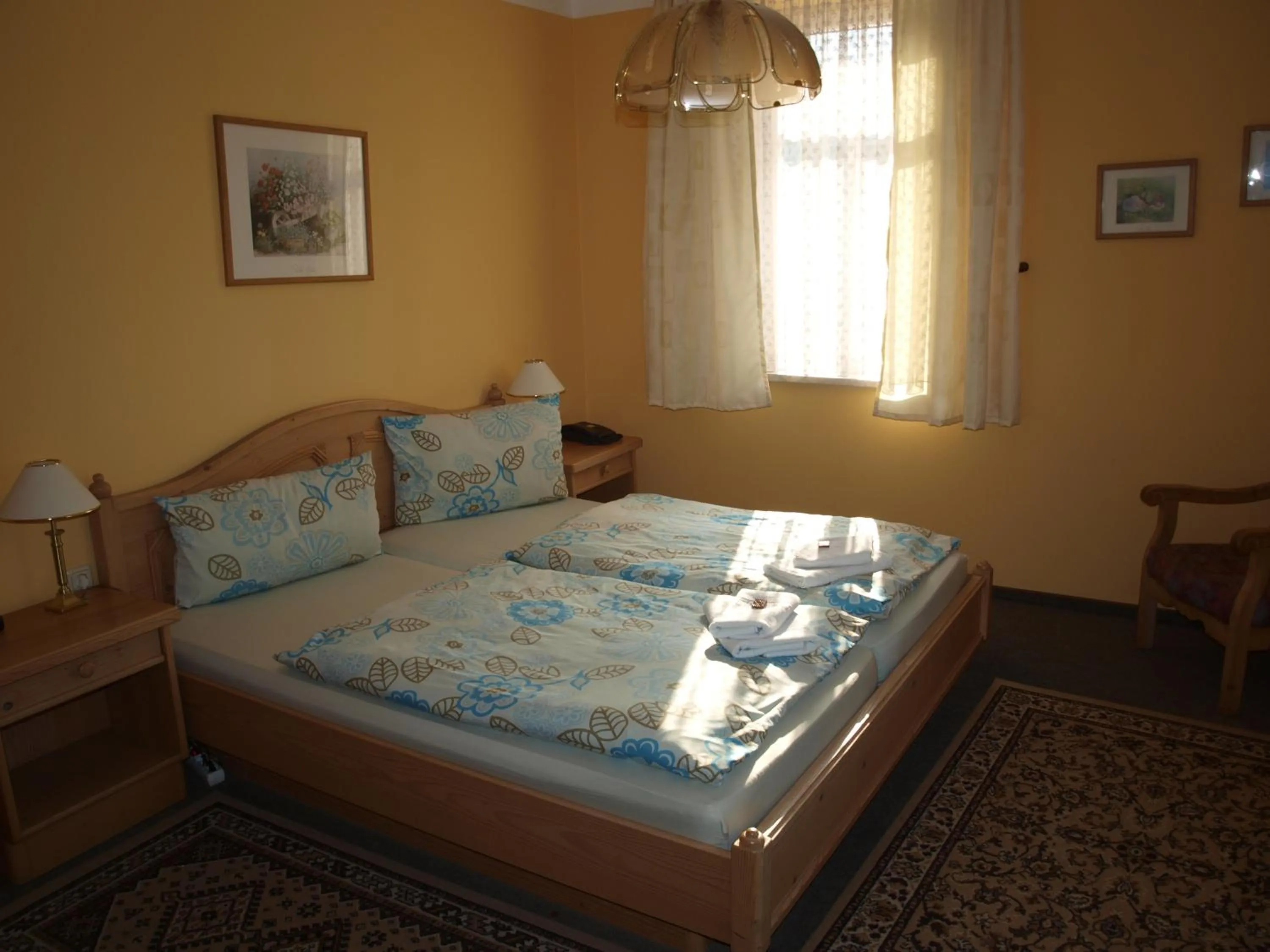 Bed in Gasthof zur Schweiz