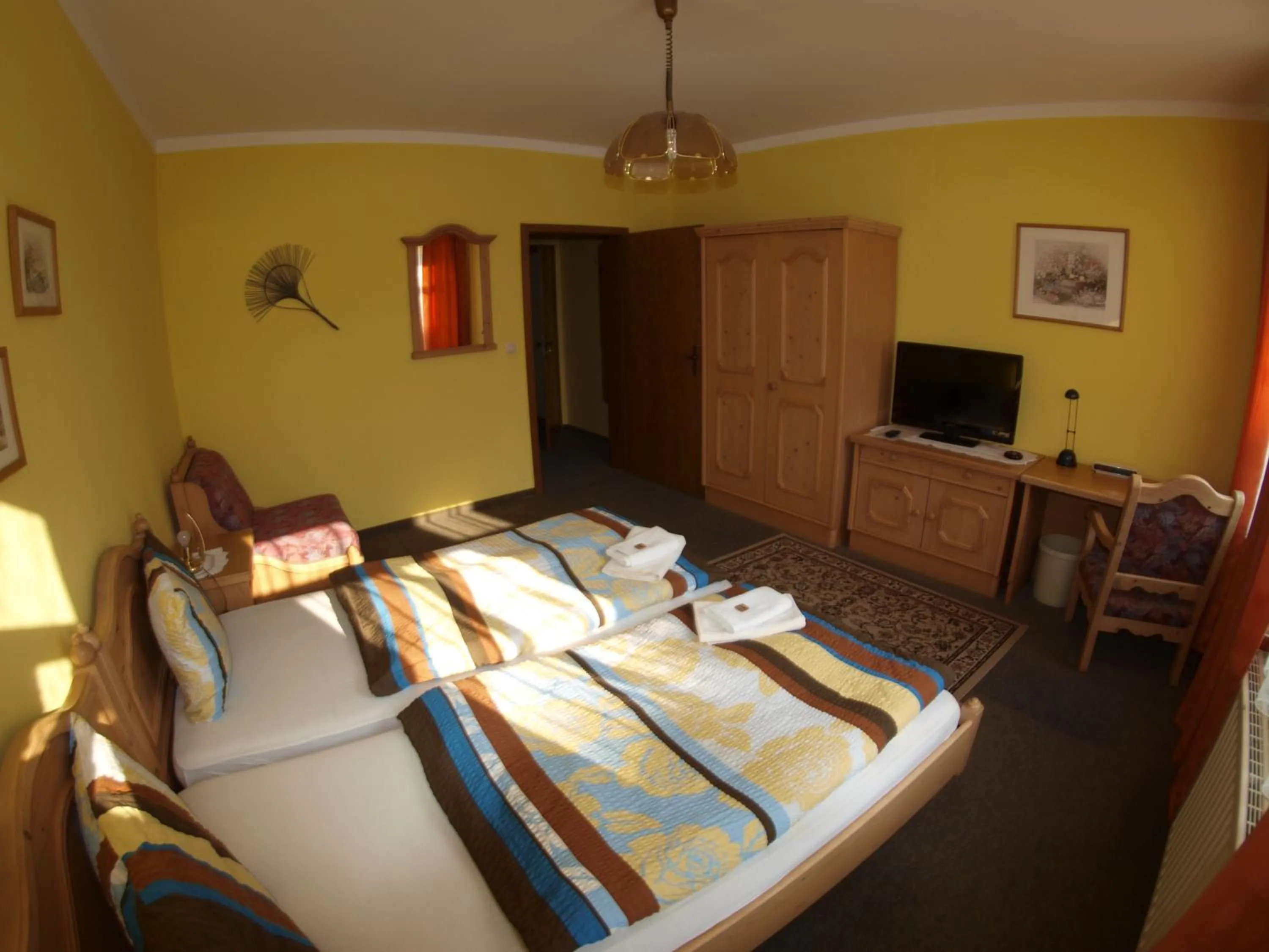 Bed in Gasthof zur Schweiz