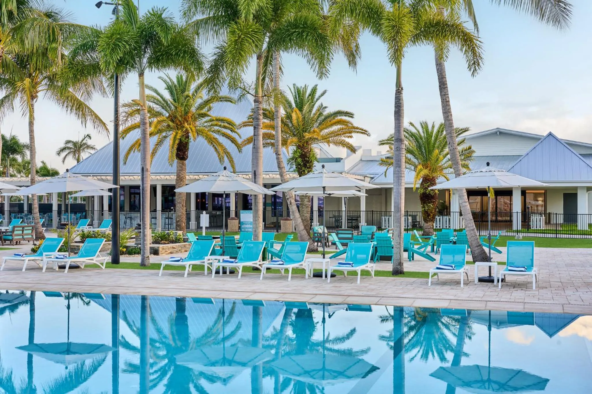 Swimming pool in voco Sandpiper All-Inclusive Resort by IHG