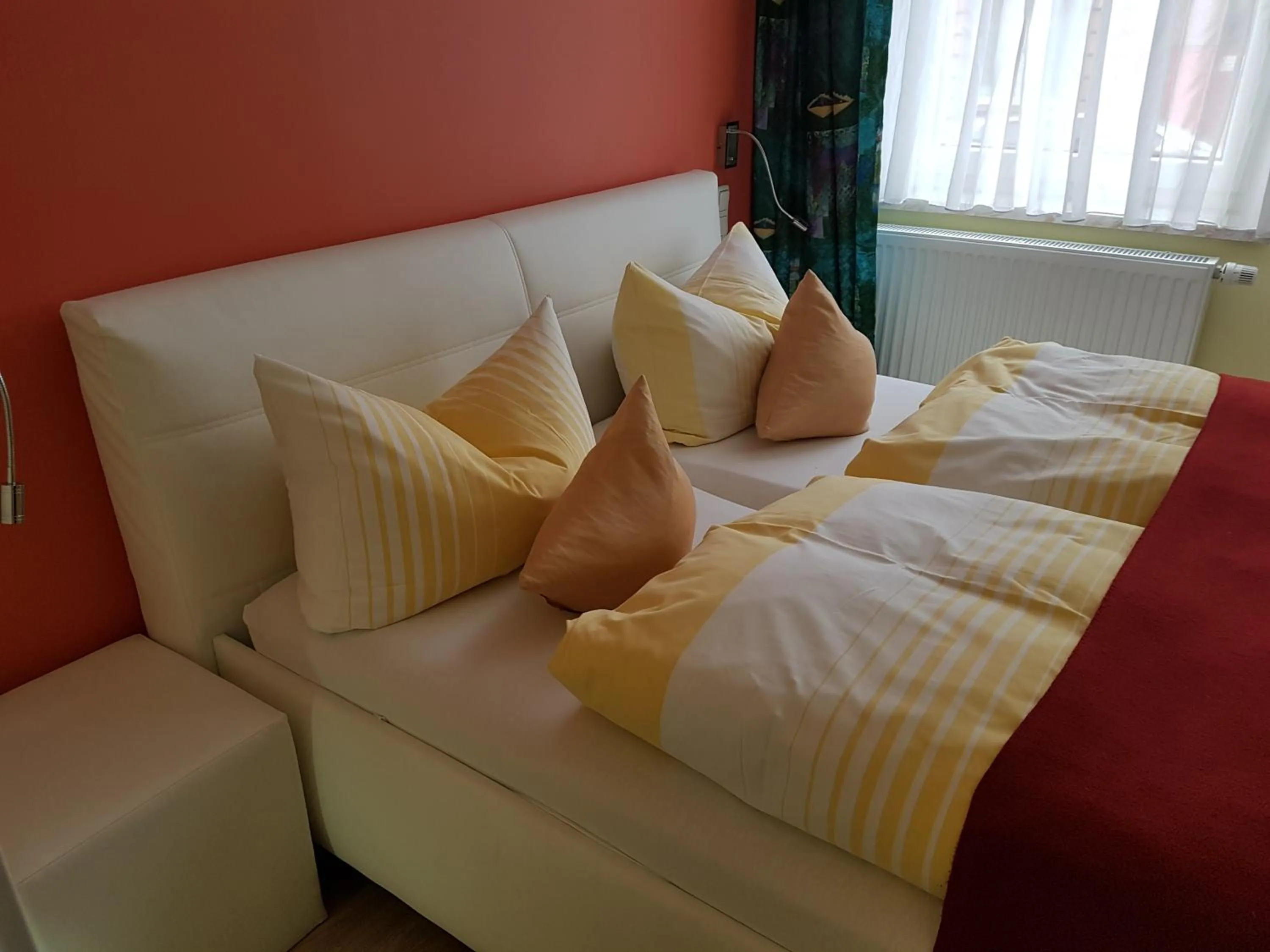 Bed in Hotel Am Kuhbogen