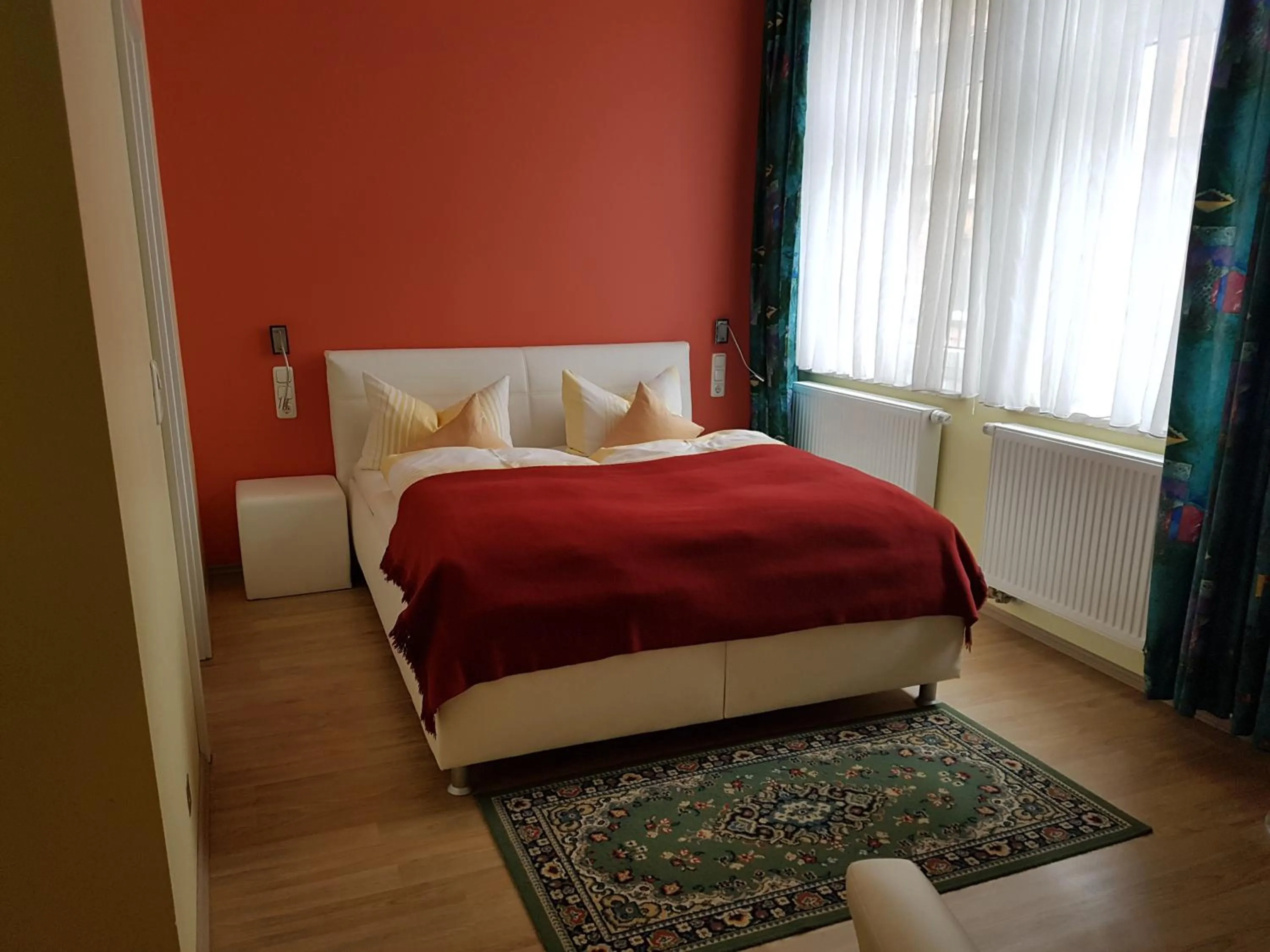 Bed in Hotel Am Kuhbogen