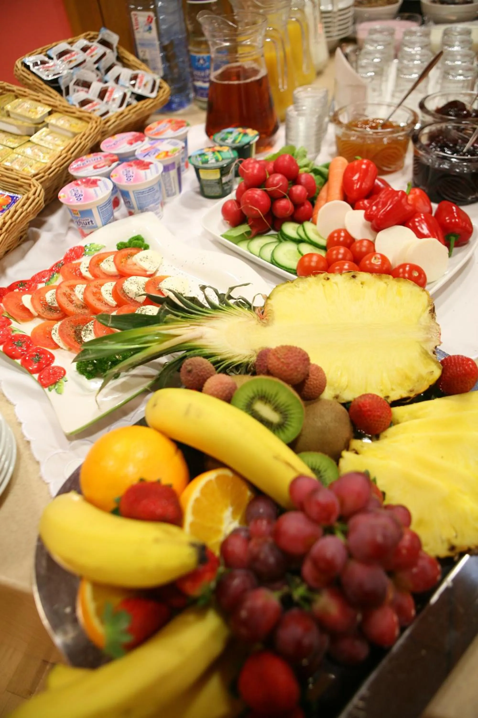 Food and drinks in Hotel Am Kuhbogen