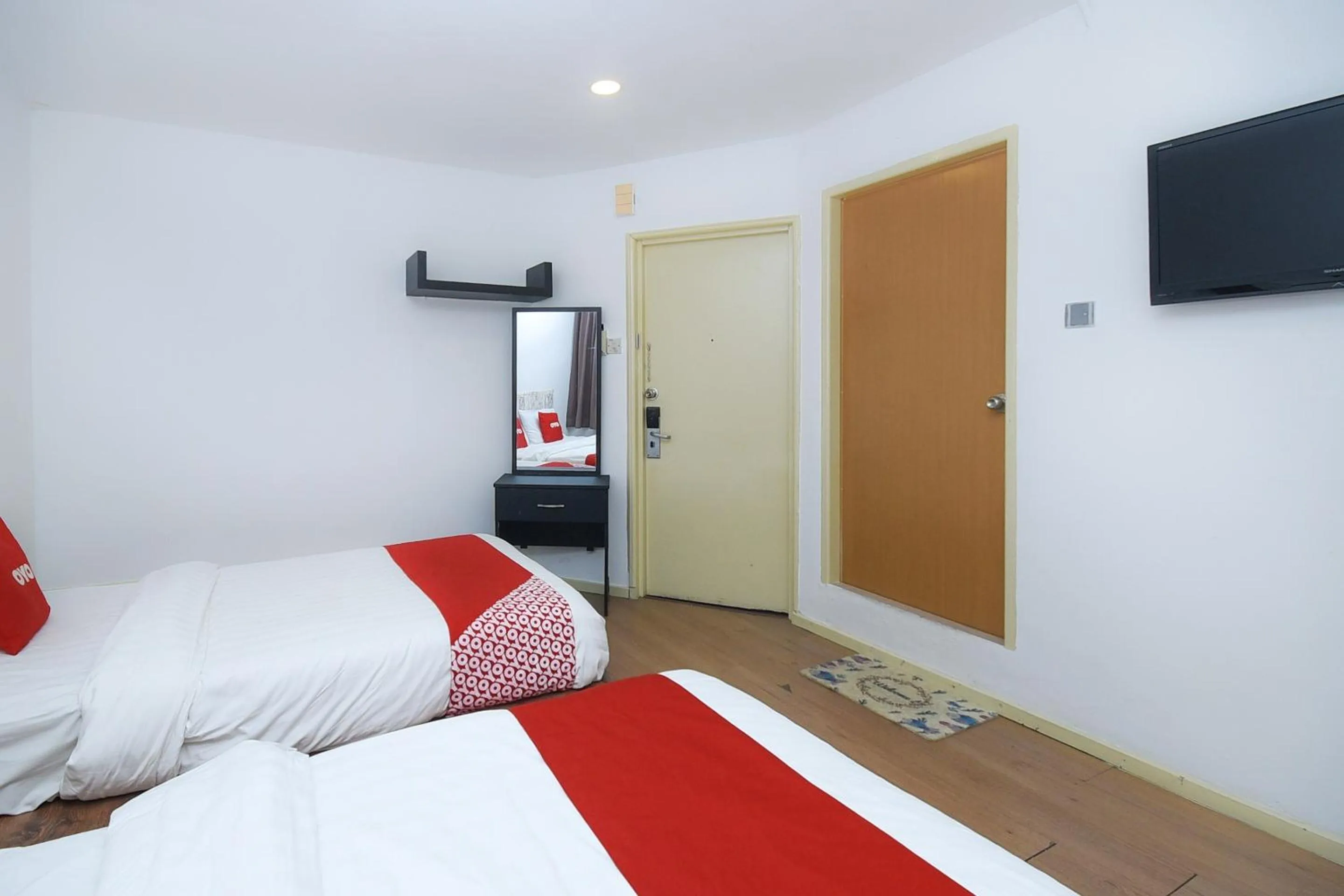 Bedroom in Hotel O River Inn