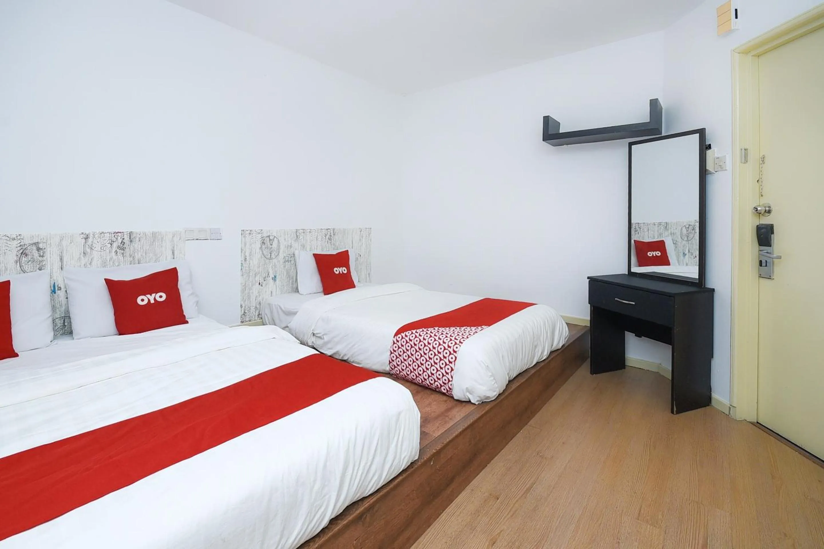 Bedroom in Hotel O River Inn