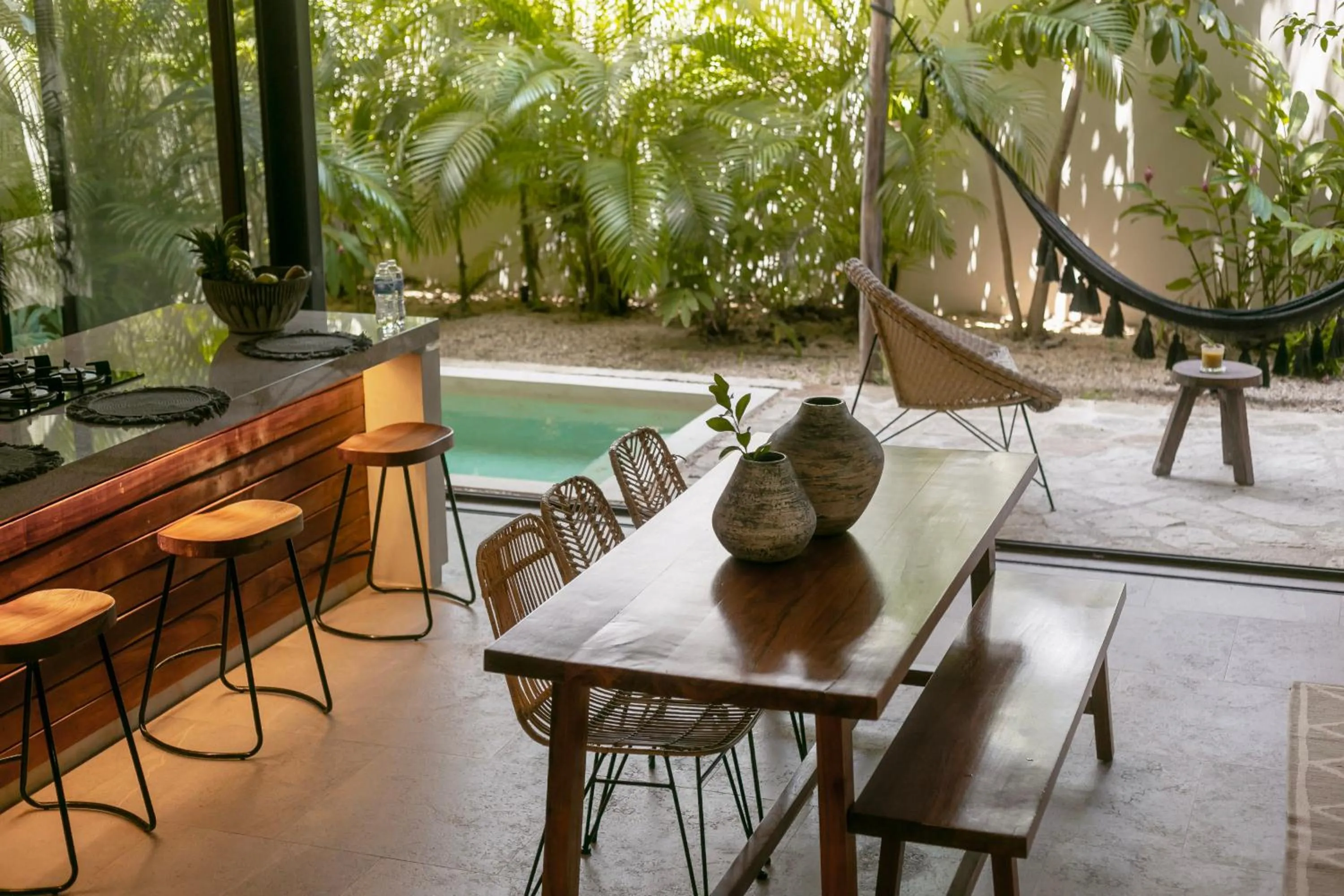 Garden view in Zereno Tulum Beach Club Access