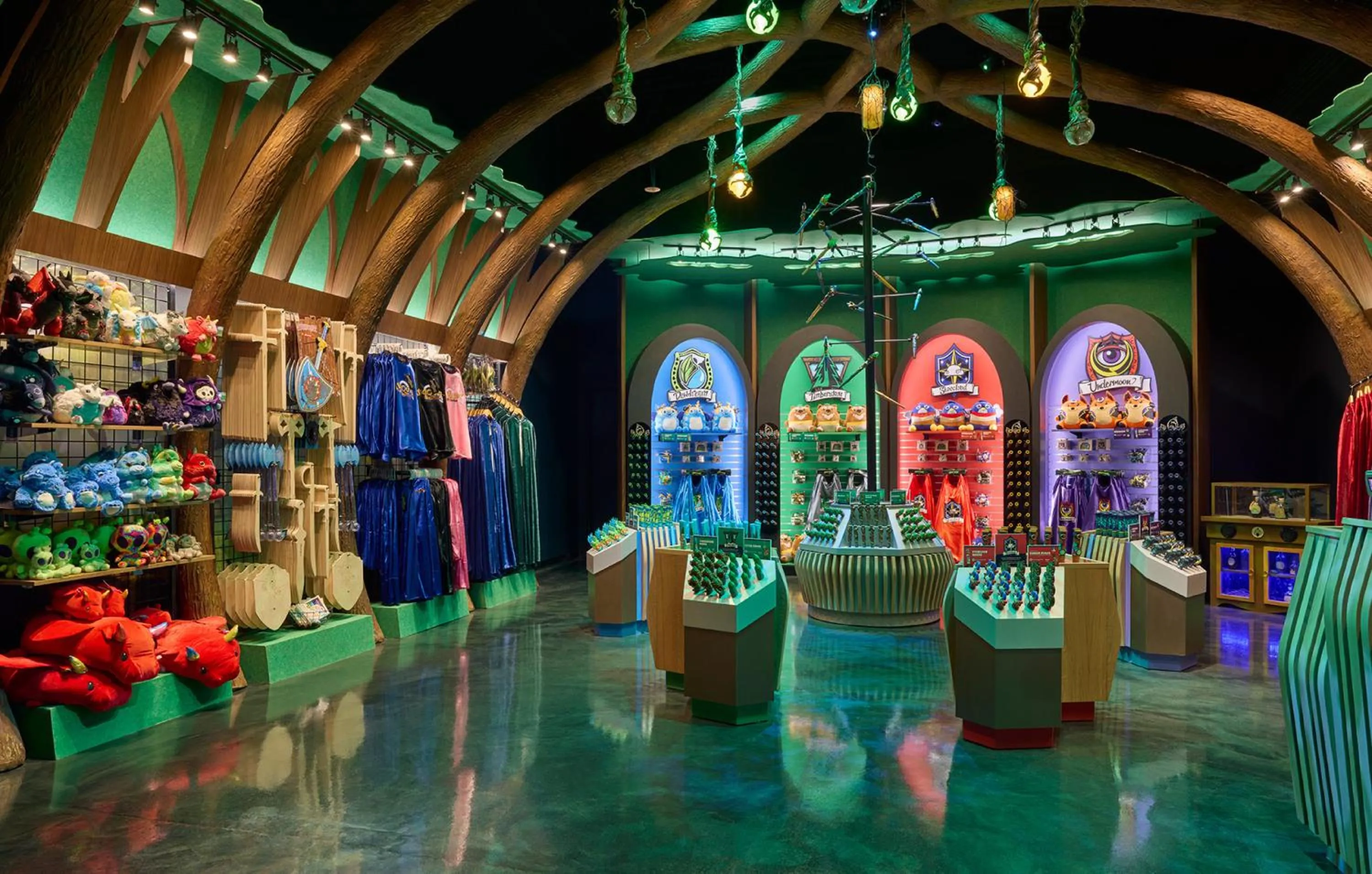 People in Great Wolf Lodge Georgia