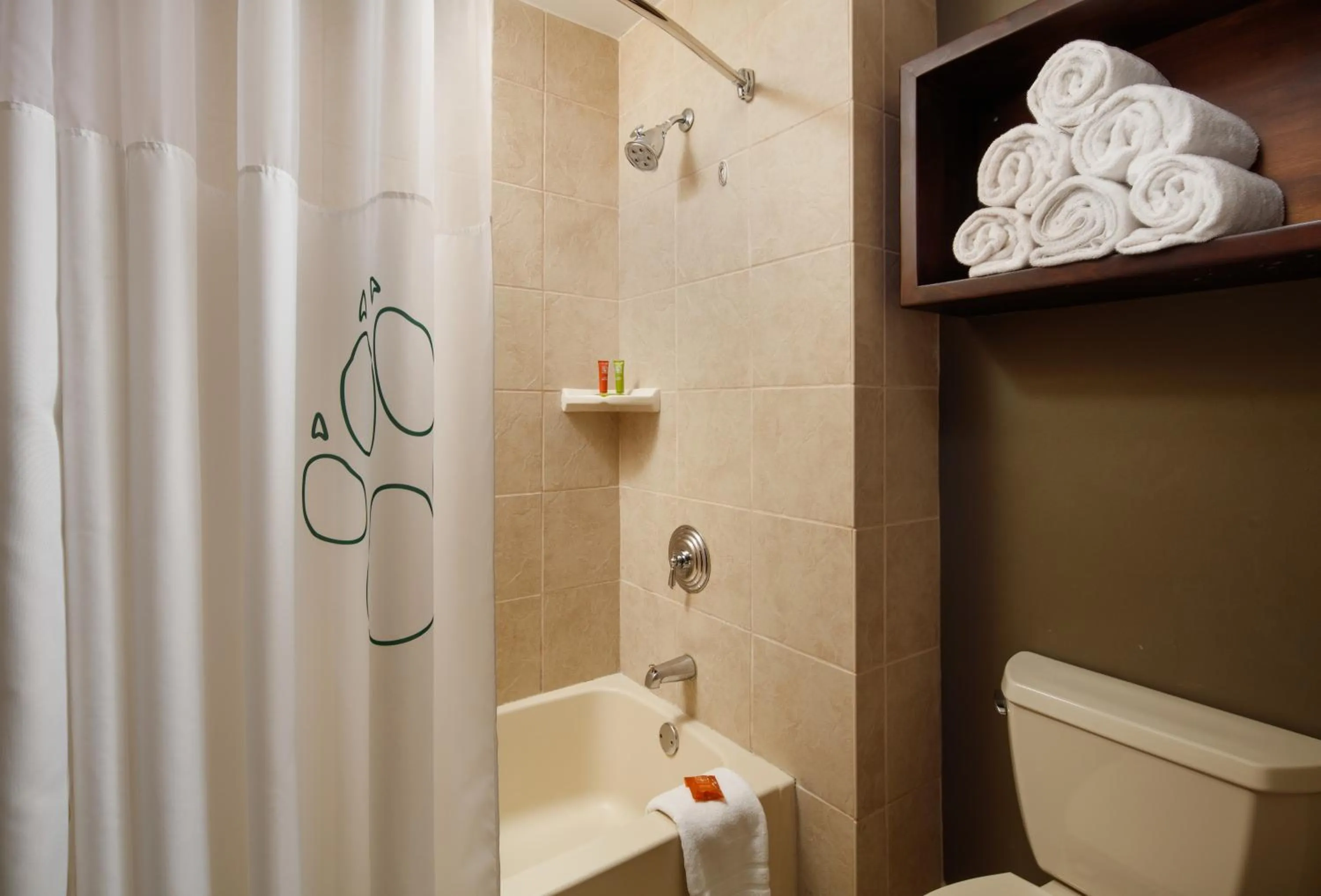 Shower in Great Wolf Lodge Georgia