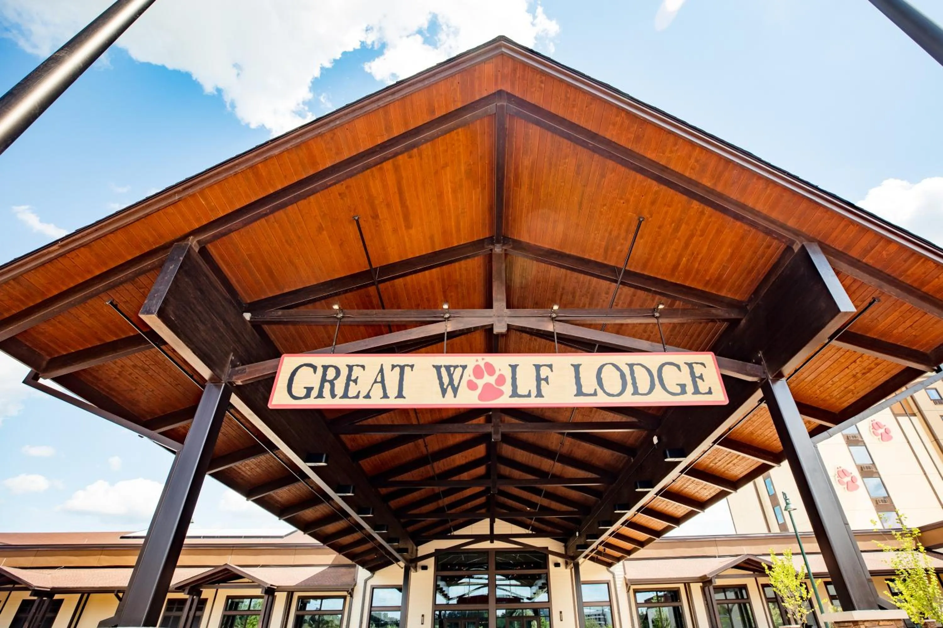 Property building in Great Wolf Lodge Georgia
