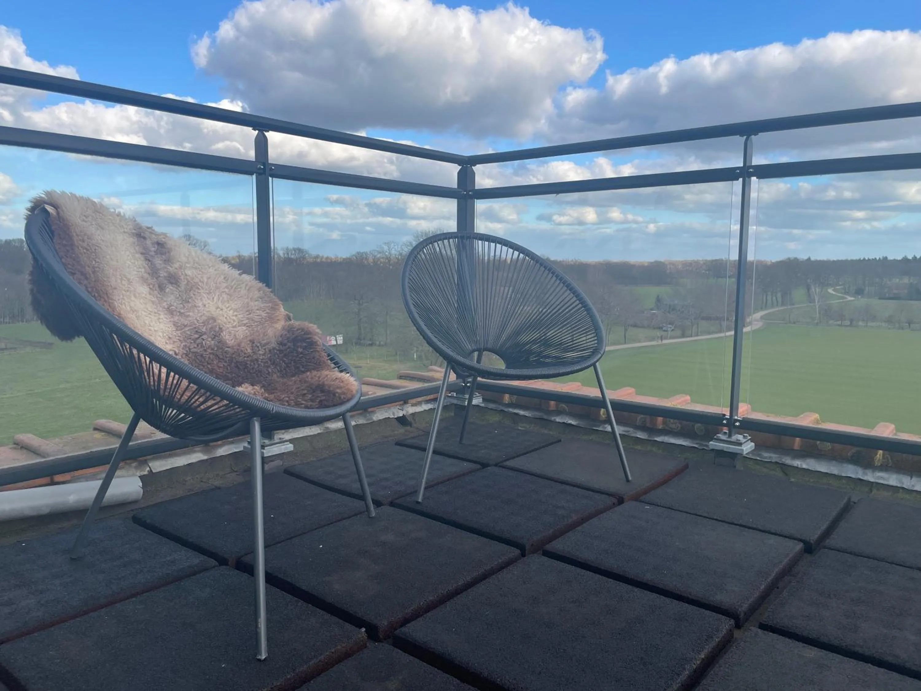 Balcony/Terrace in B&B De Silotoren