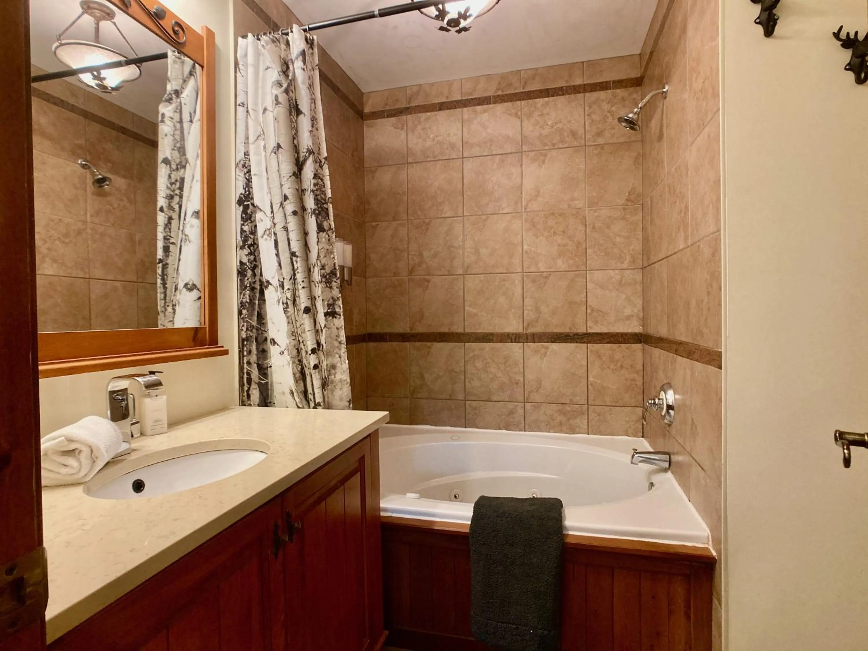 Shower in Le Plateau by Tremblant Vacations
