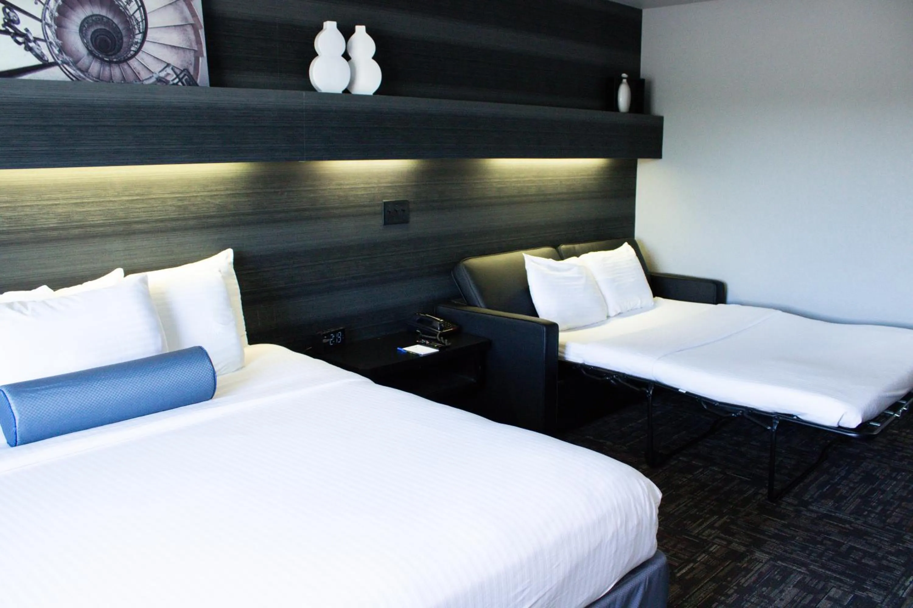 Bed in Metropolis Resort - Eau Claire