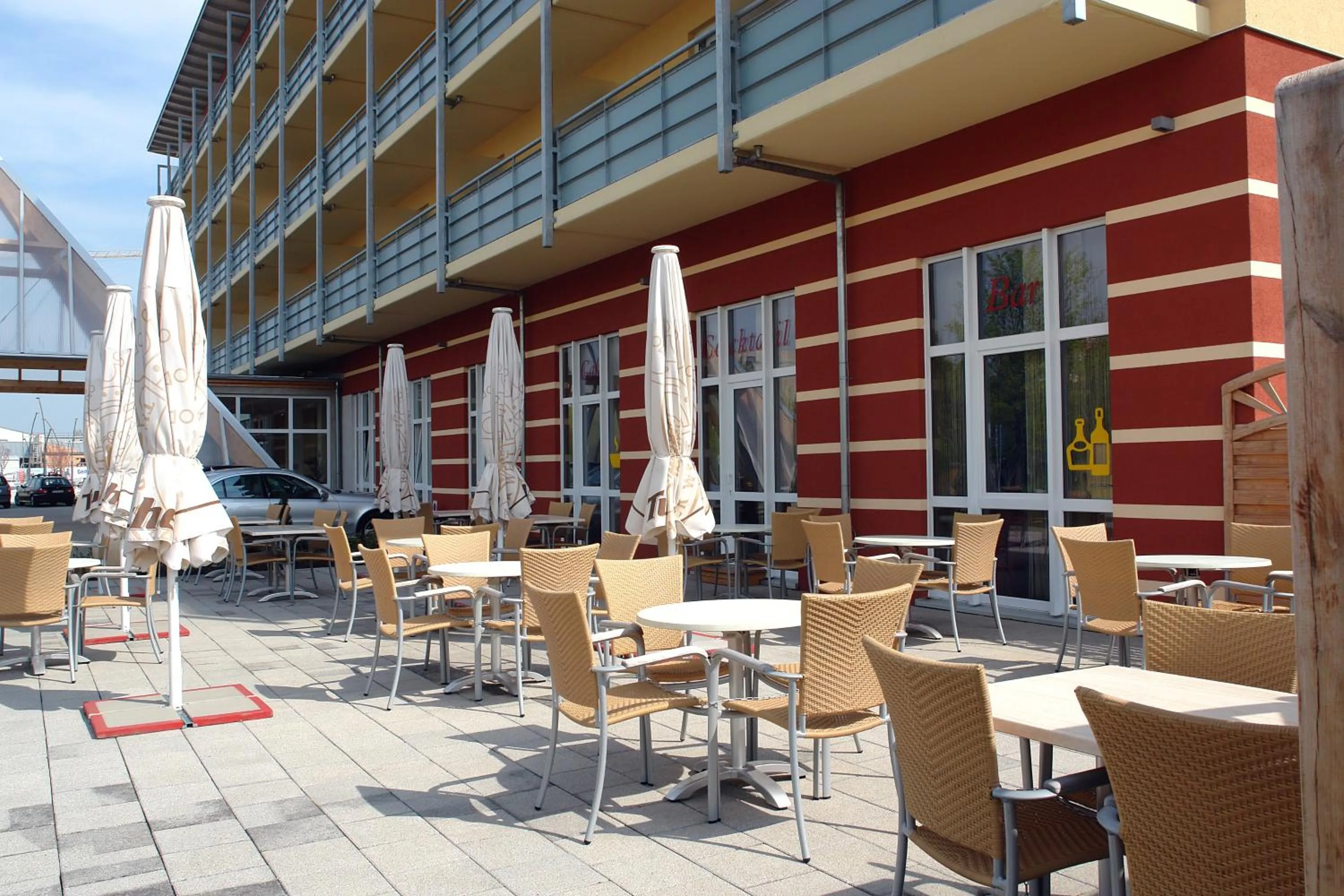 Balcony/Terrace in Kurhotel Pyramide Bad Windsheim