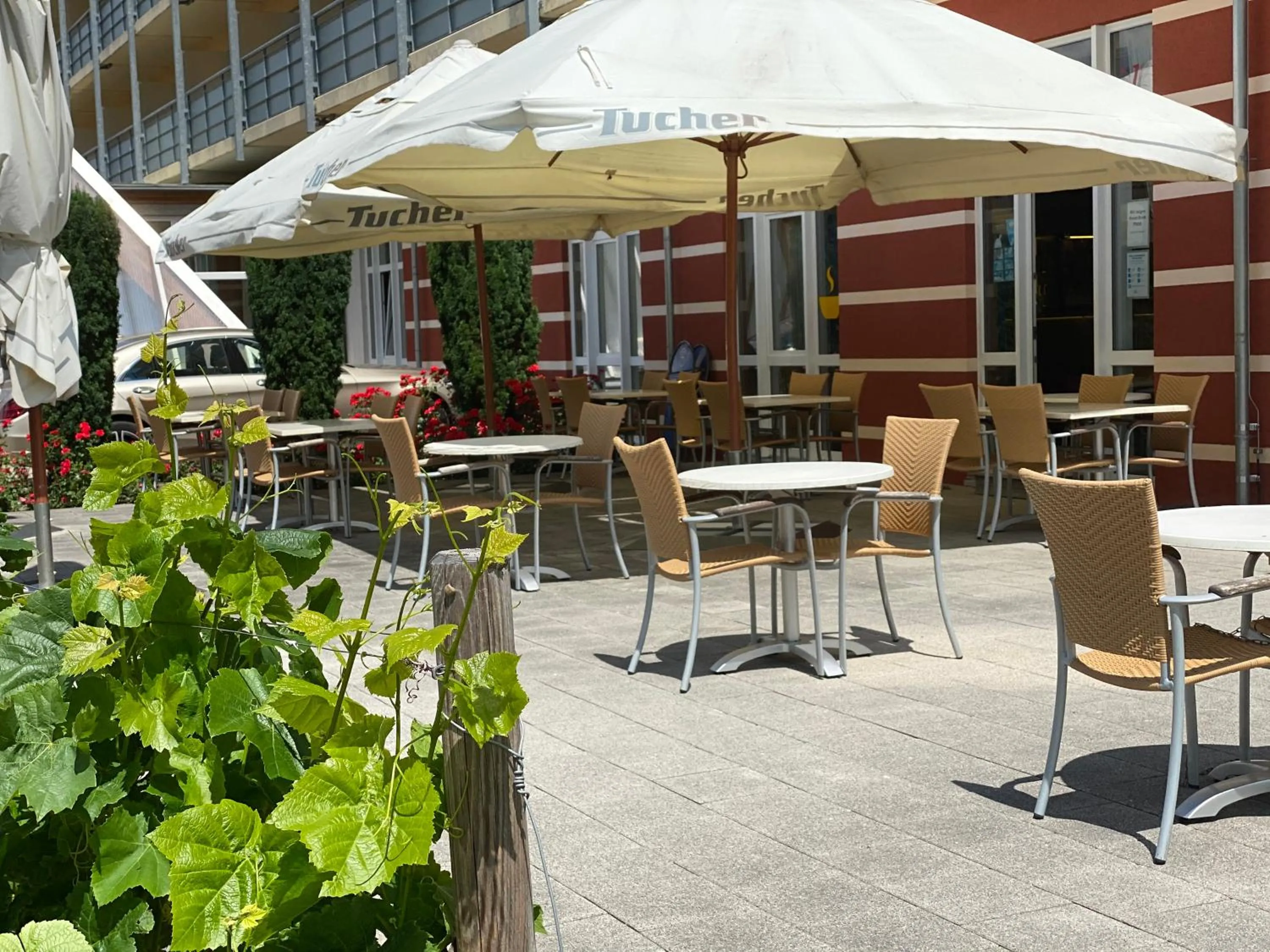 Balcony/Terrace in Kurhotel Pyramide Bad Windsheim